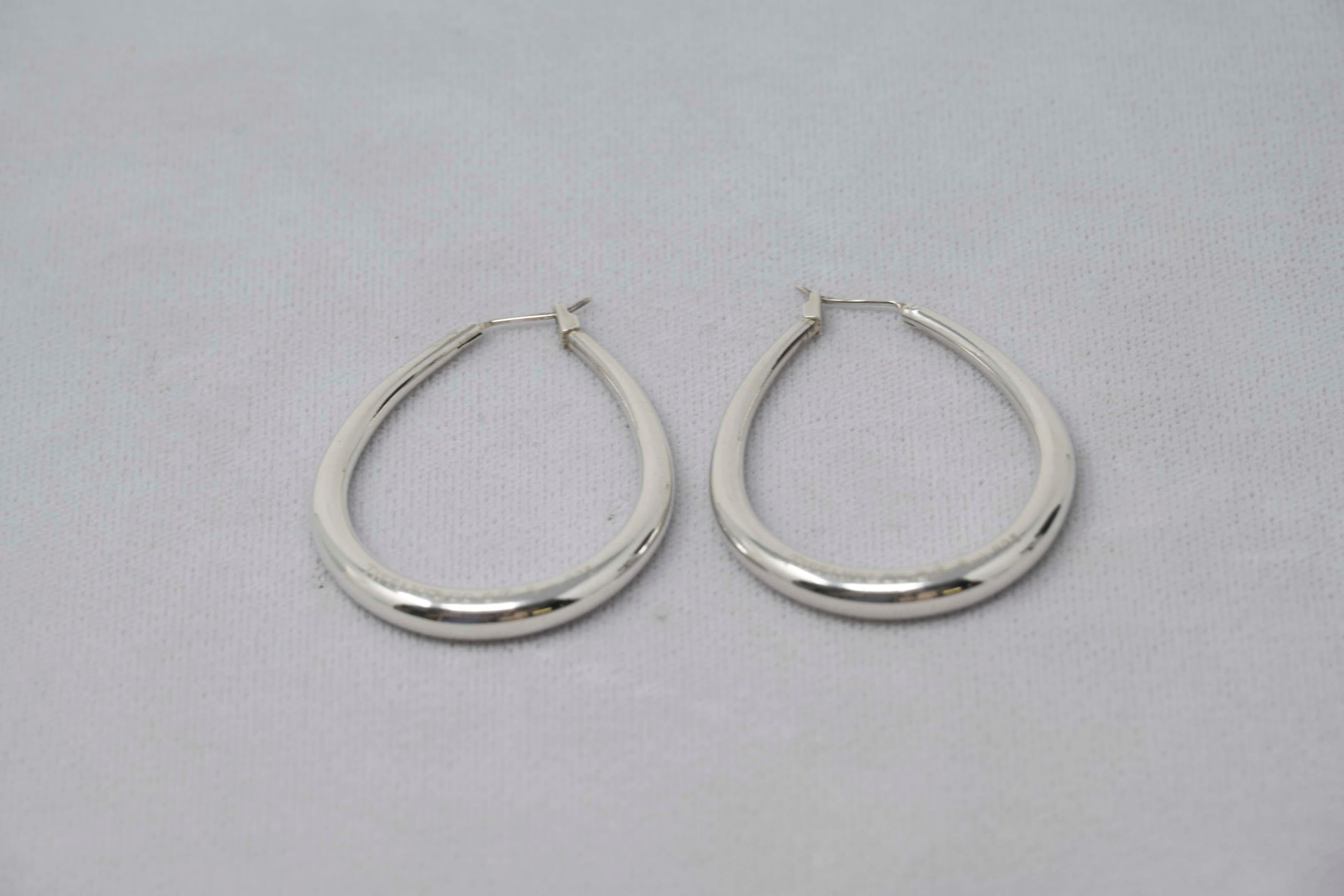 tiffany hoop earrings