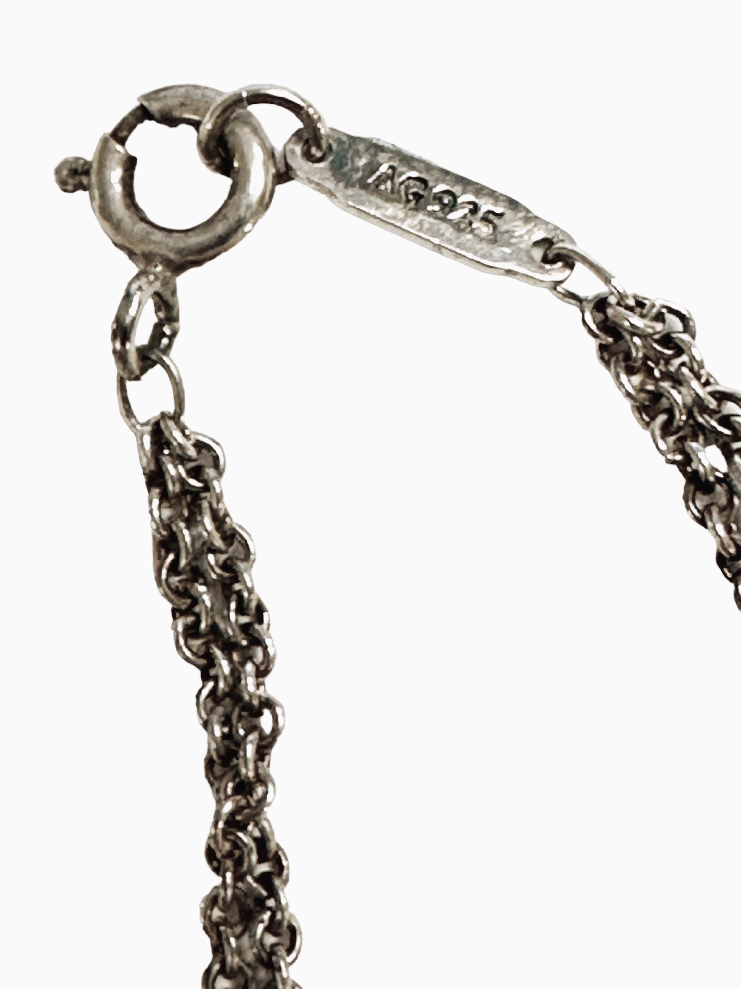 tiffany silver infinity bracelet