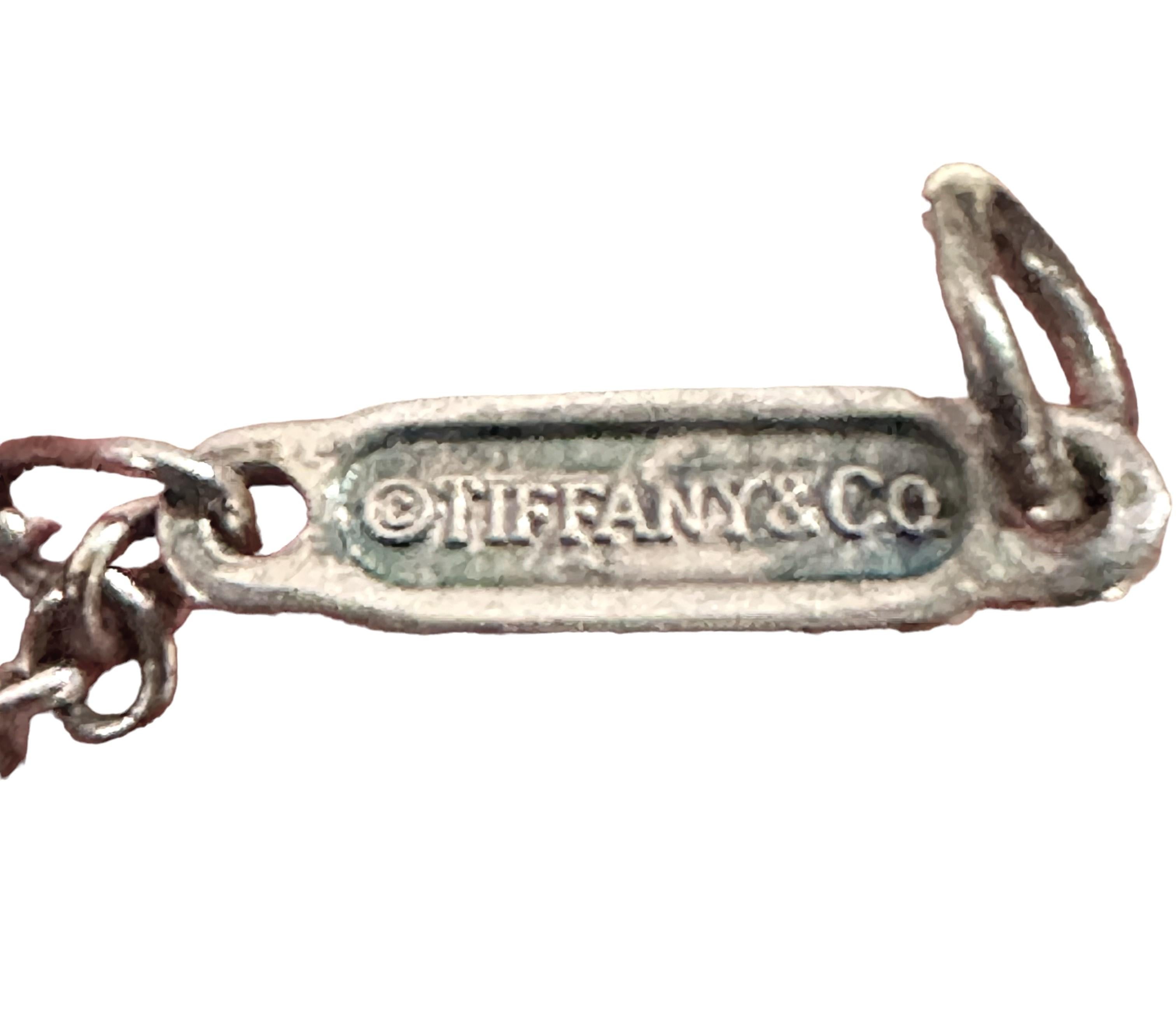 Tiffany & Co. A Link & Co. Silver 925 Infinity Oval Link 6.75
