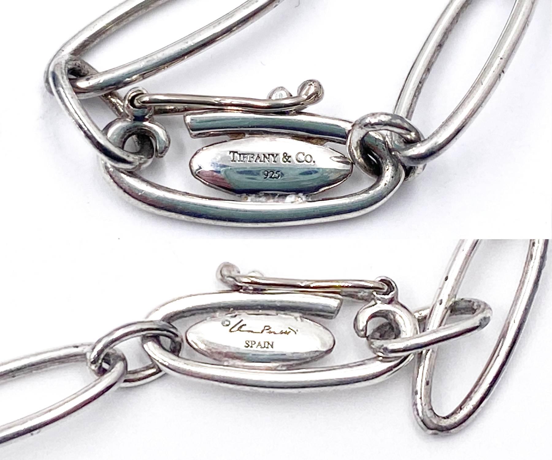 Artigiano Tiffany & Co. Collana a catena con ciondolo grande a forma di stella marina 925 in vendita