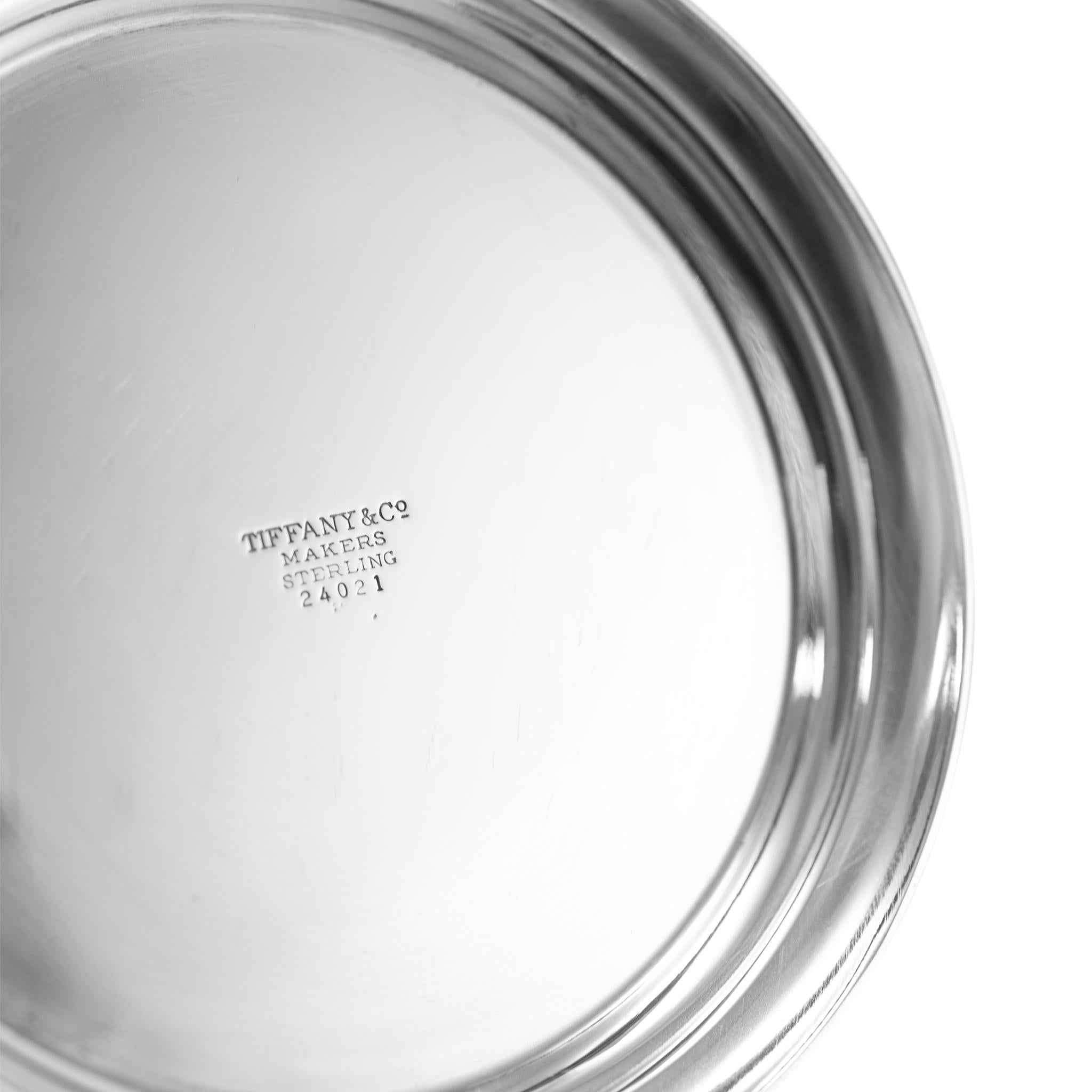 Ciotola in argento 925 A. Silver 24021 Classic Design di Tiffany & Co. In condizioni ottime in vendita a Houston, TX