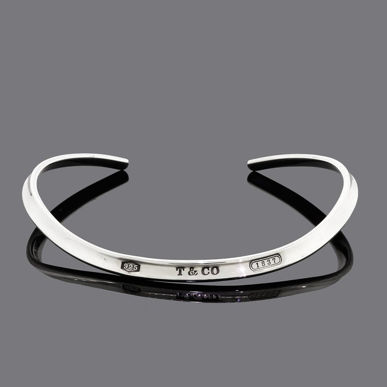 Tiffany and co silver choker Clearance