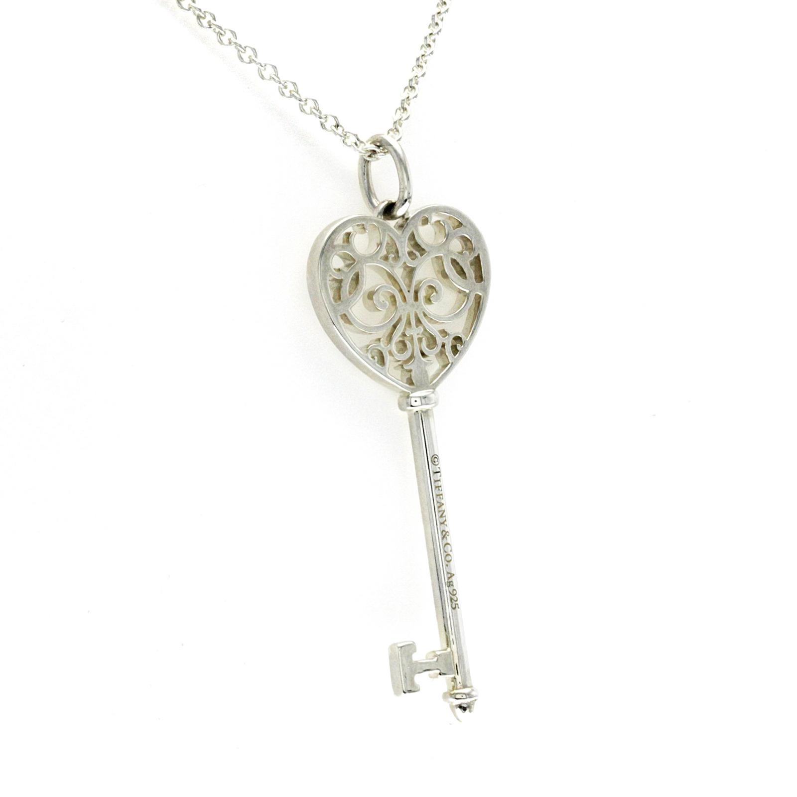 tiffany enchant heart necklace