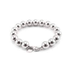 Tiffany & Co. 925 Sterling Silver Hardwear Ball Bead Bracelet