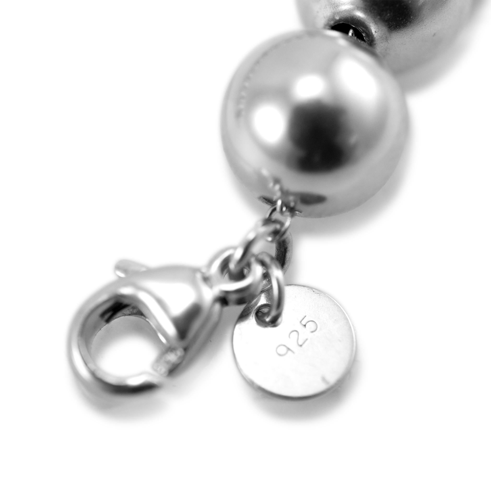 Tiffany & Co. 925 Sterling Silver Hardwear Ball Bead Bracelet 1