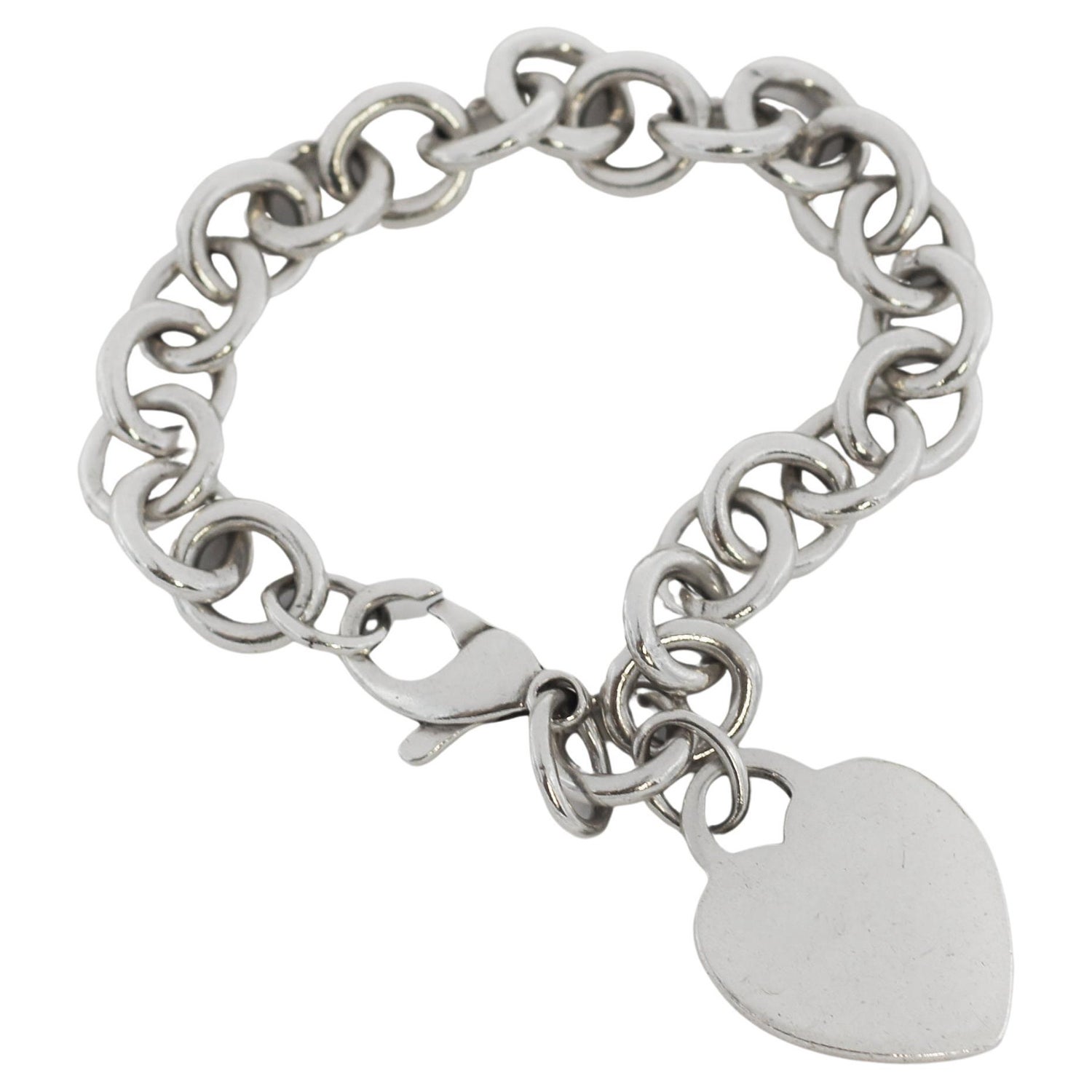 Tiffany & Co. Lock Charm Bracelet - Sterling Silver Charm, Bracelets -  TIF254151