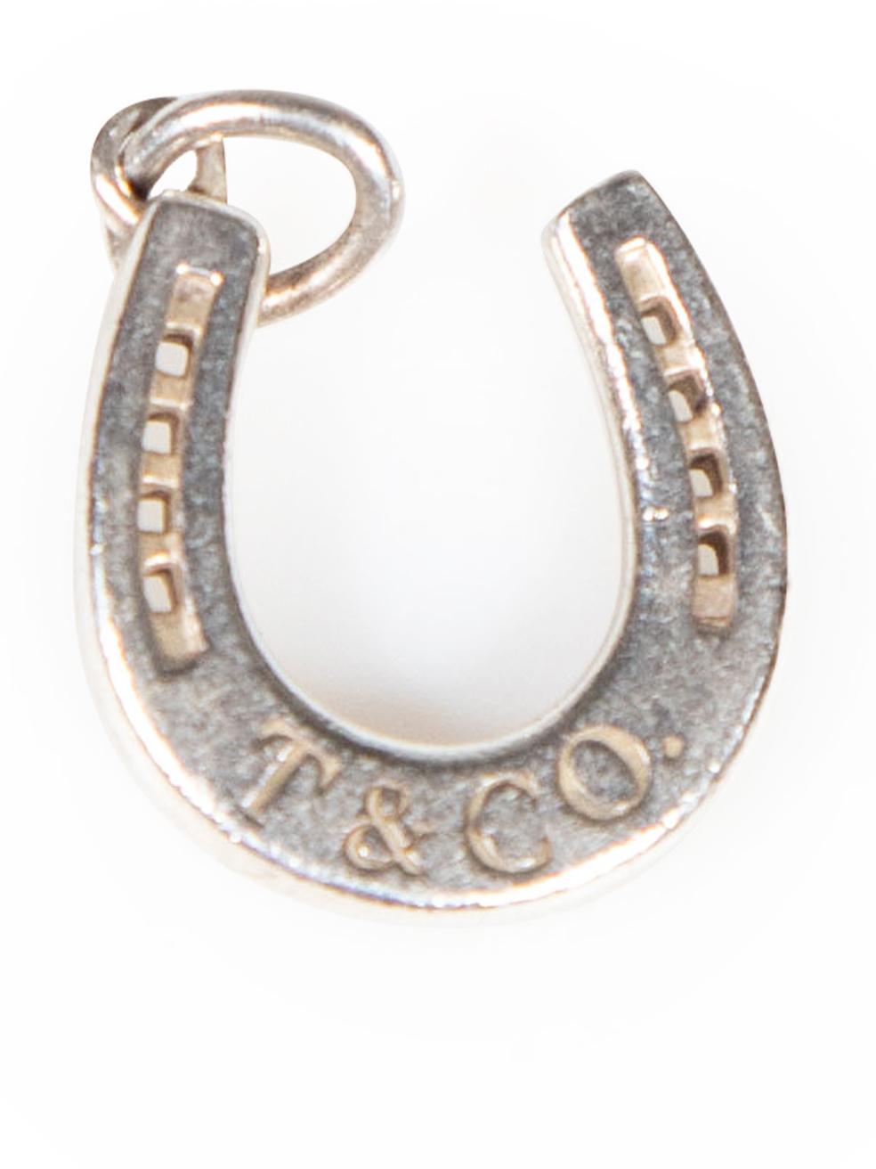 Tiffany & Co. 925 Sterling Silver Horseshoe Charm In Good Condition For Sale In London, GB
