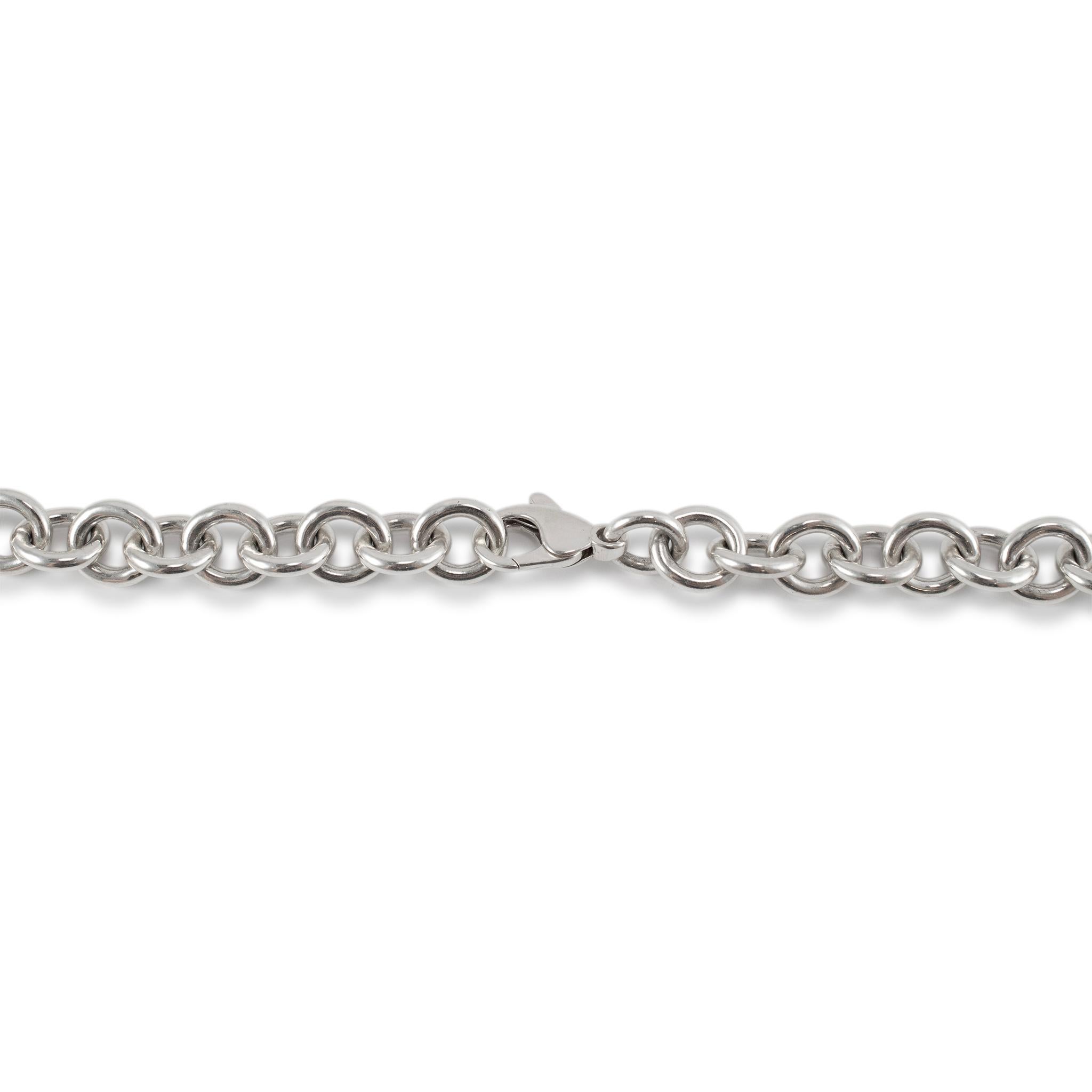 Tiffany & Co. 925 Sterlingsilber I Love You Heart Tag-Anhänger-Halskette 1