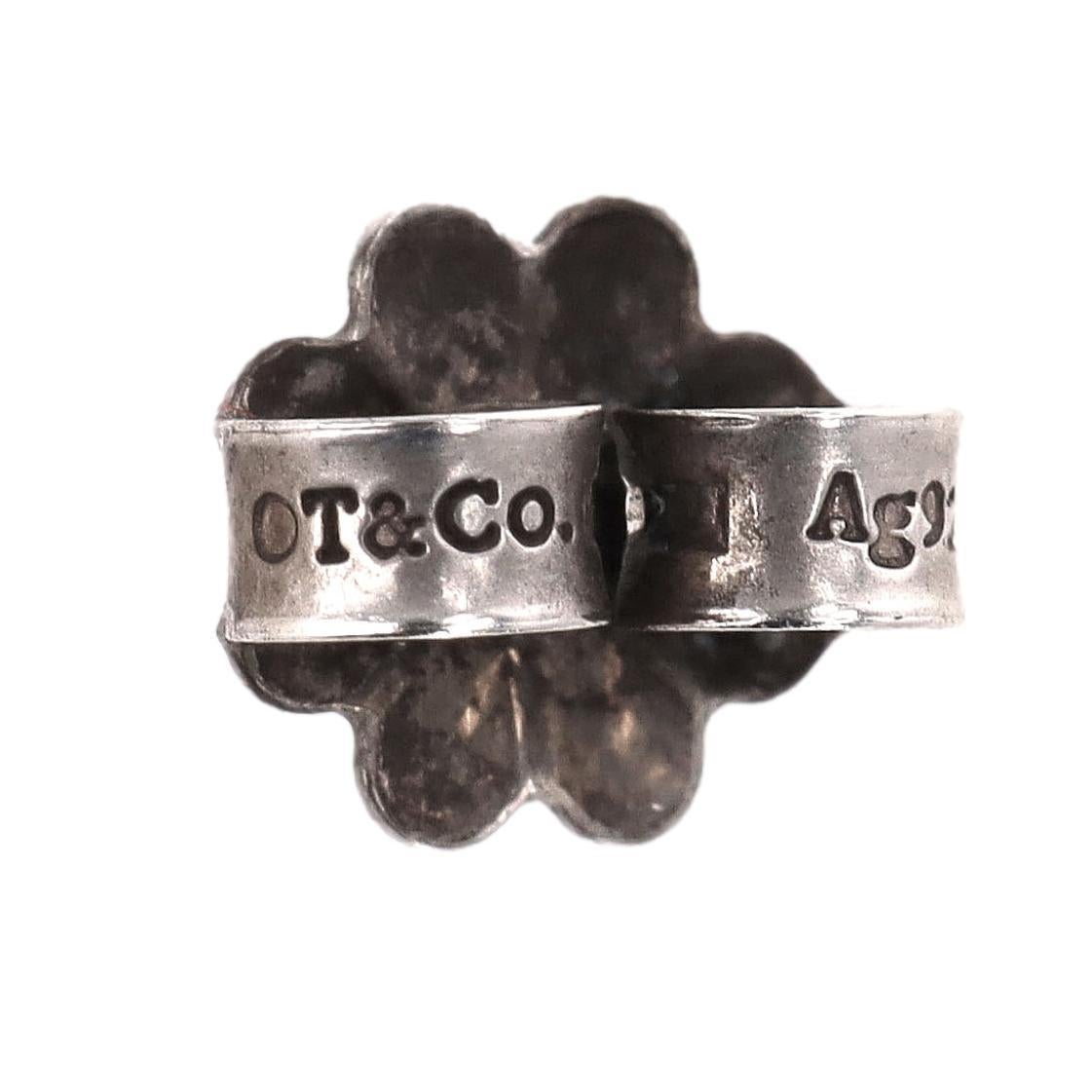 Tiffany & Co. 925 Sterling Silber 'Return To Tiffany' Herzanhänger Ohrringe im Angebot 2