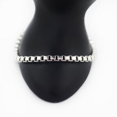 Tiffany & Co. 925 Venetian Box Link Bracelet