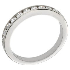 Tiffany & Co. 950 Platinum .44ctw Diamond Wedding Band