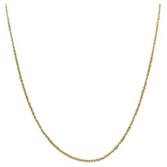 Tiffany & Co Adjustable chain in 18K Yellow Gold 16'' Length