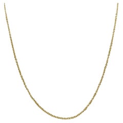 Tiffany & Co  Adjustable chain in 18K Yellow Gold 16'' Length