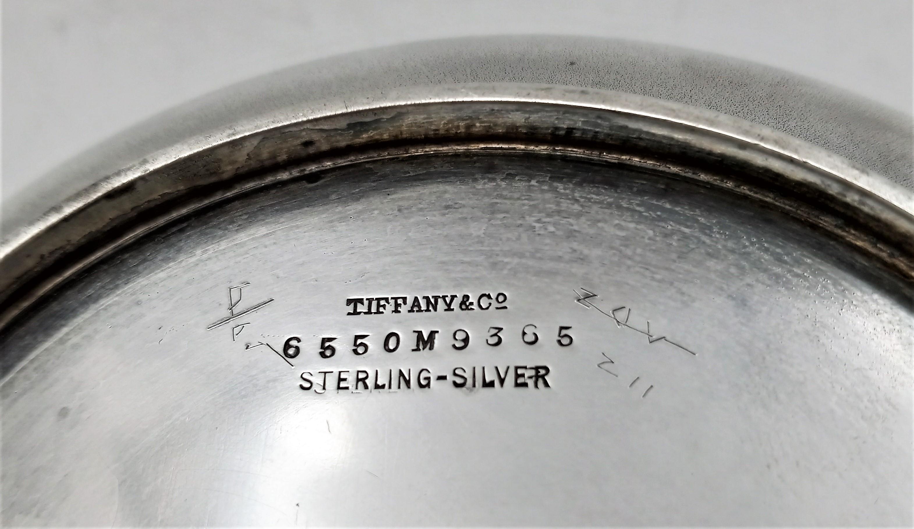 Tiffany & Co. Aesthetic Sterling Silver Porringer Dish, circa 1880s Serveware For Sale 2