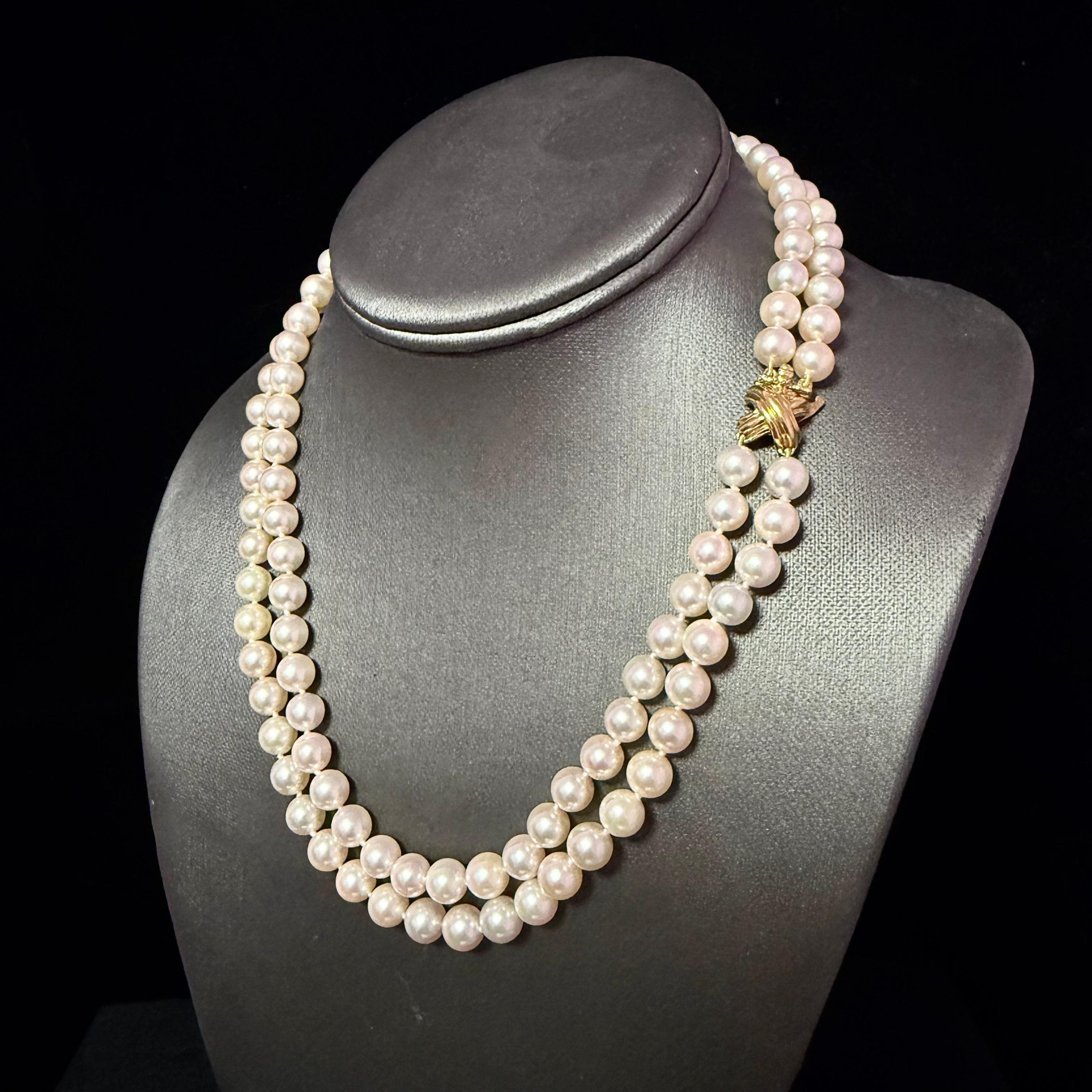 Tiffany & Co. Collana di perle Akoya Signature X 16