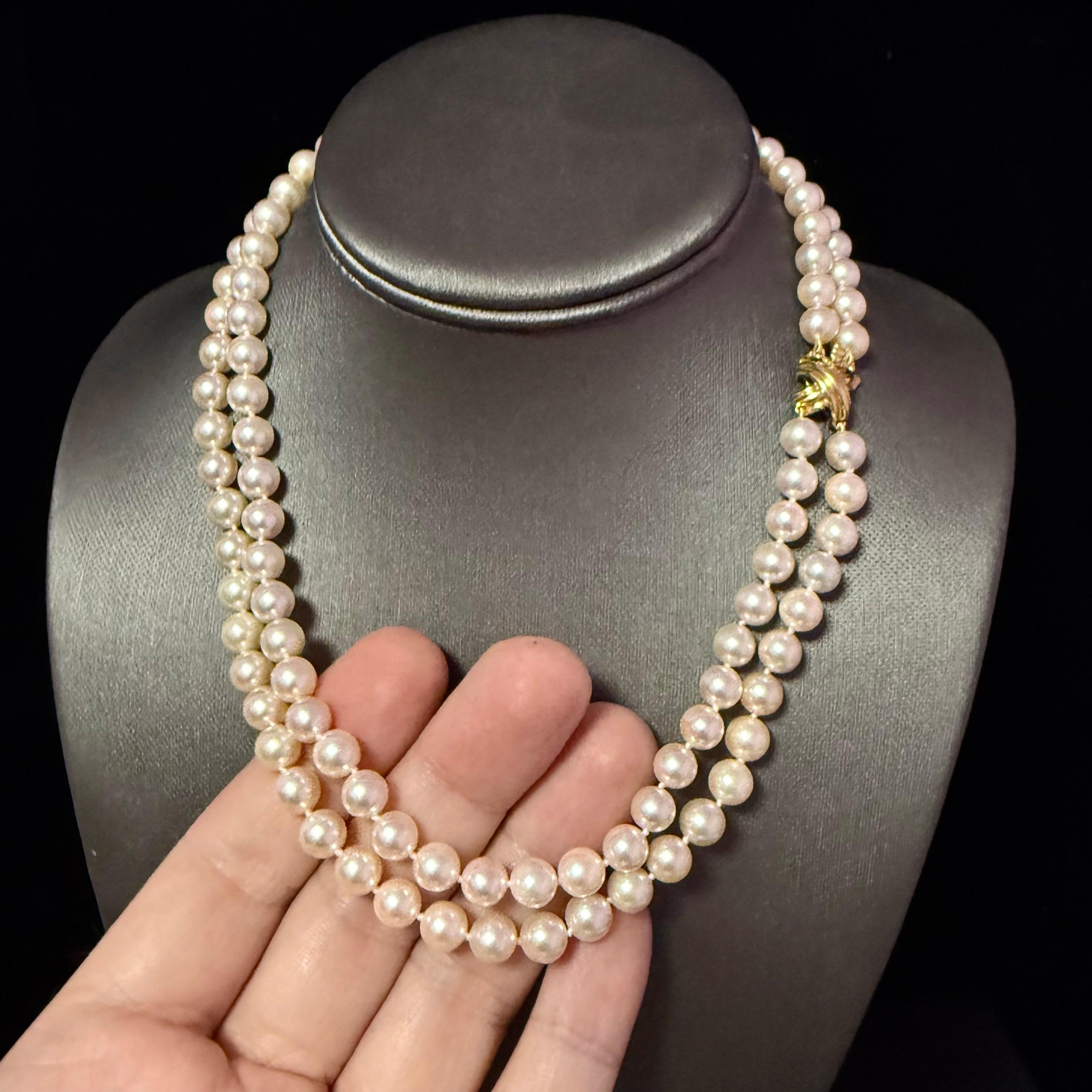 Tiffany & Co. Collana di perle Akoya Signature X 16