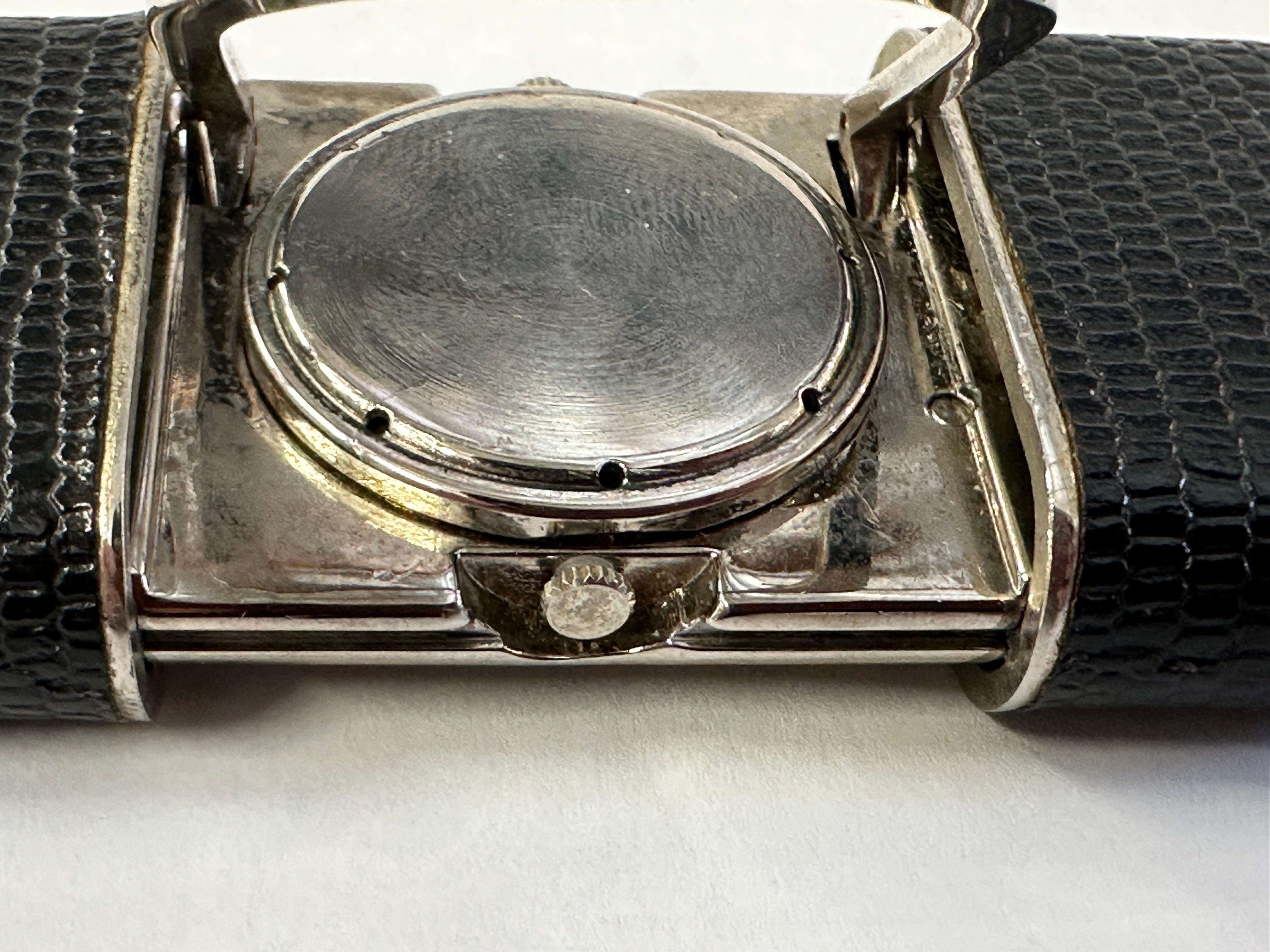 Métal Horloge de voyage Alarm Tiffany & Co