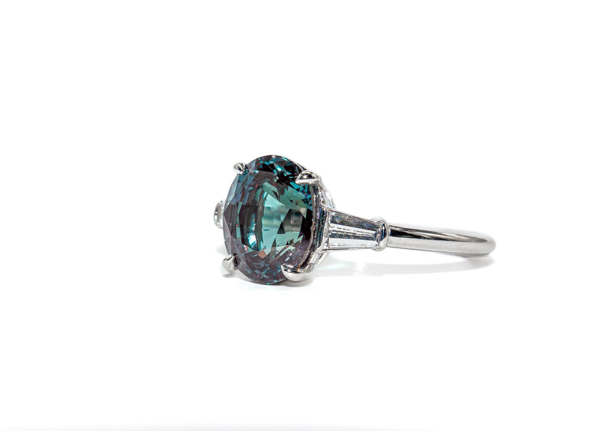 Women's Tiffany & Co. Alexandrite Truly Rare, Highly Collectible 3.07 Carat Alexandrite For Sale