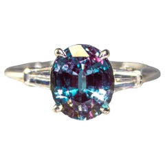 Tiffany & Co. Alexandrite vraiment rare et de grande collection de 3,07 carats