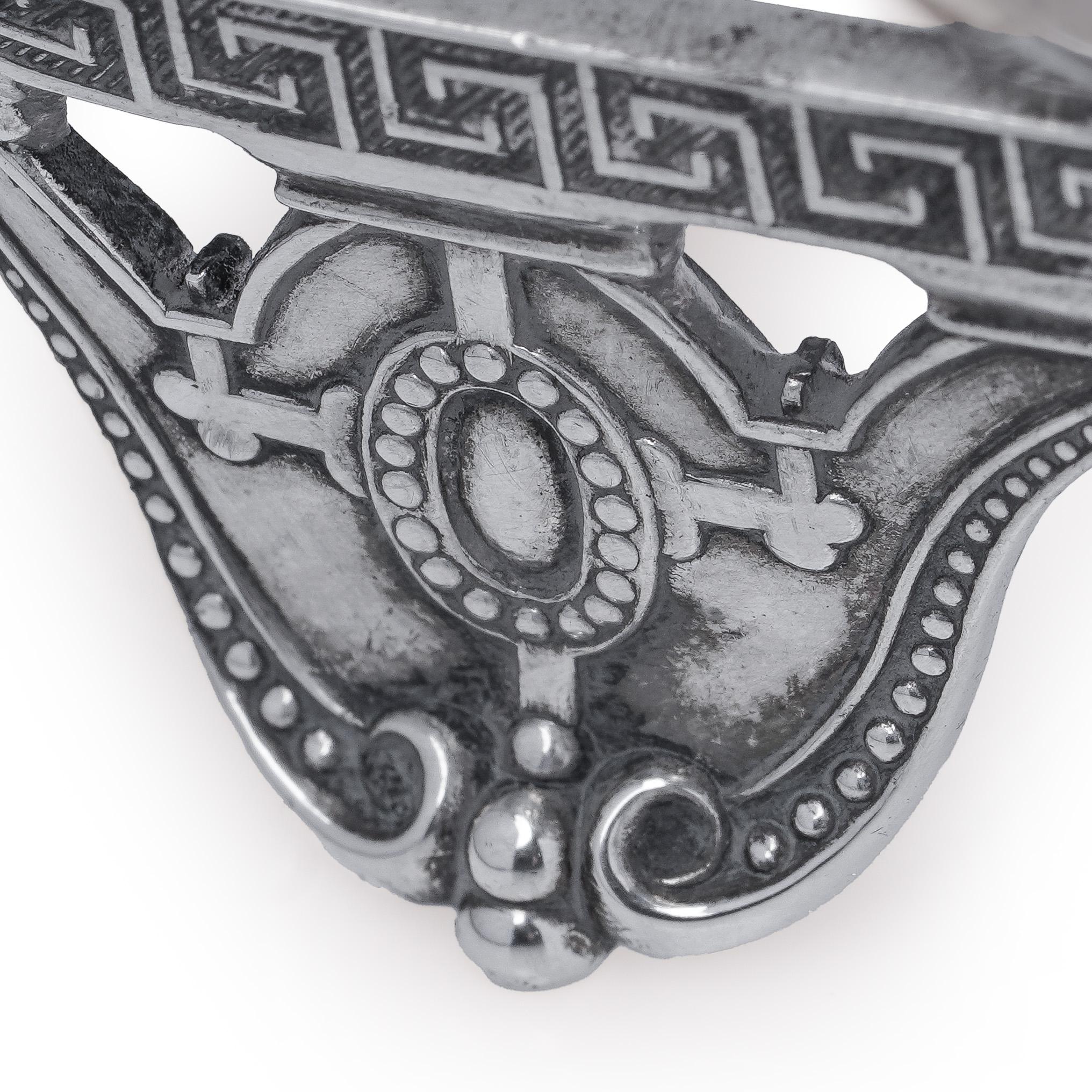 Americano Tiffany & Co. Portabevande americano in argento sterling, 1870 circa in vendita