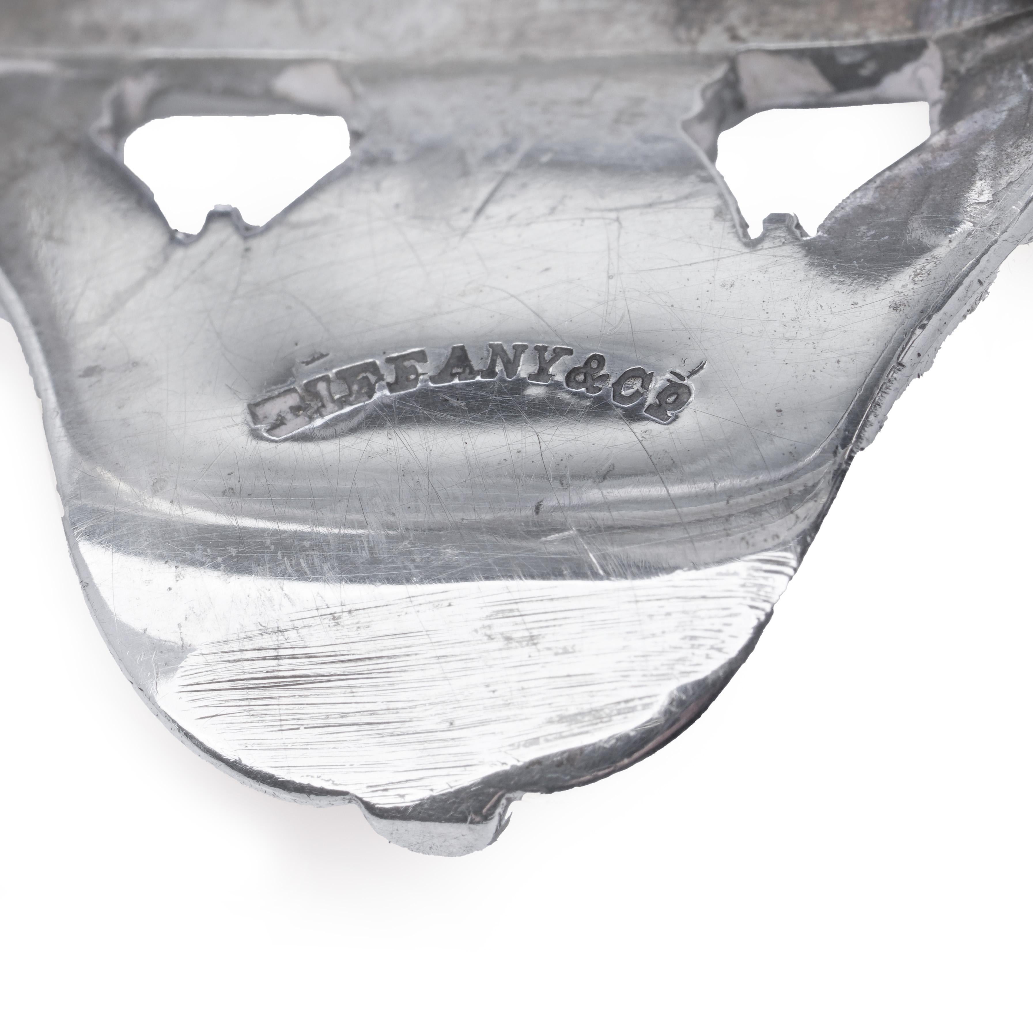 Argento Tiffany & Co. Portabevande americano in argento sterling, 1870 circa in vendita
