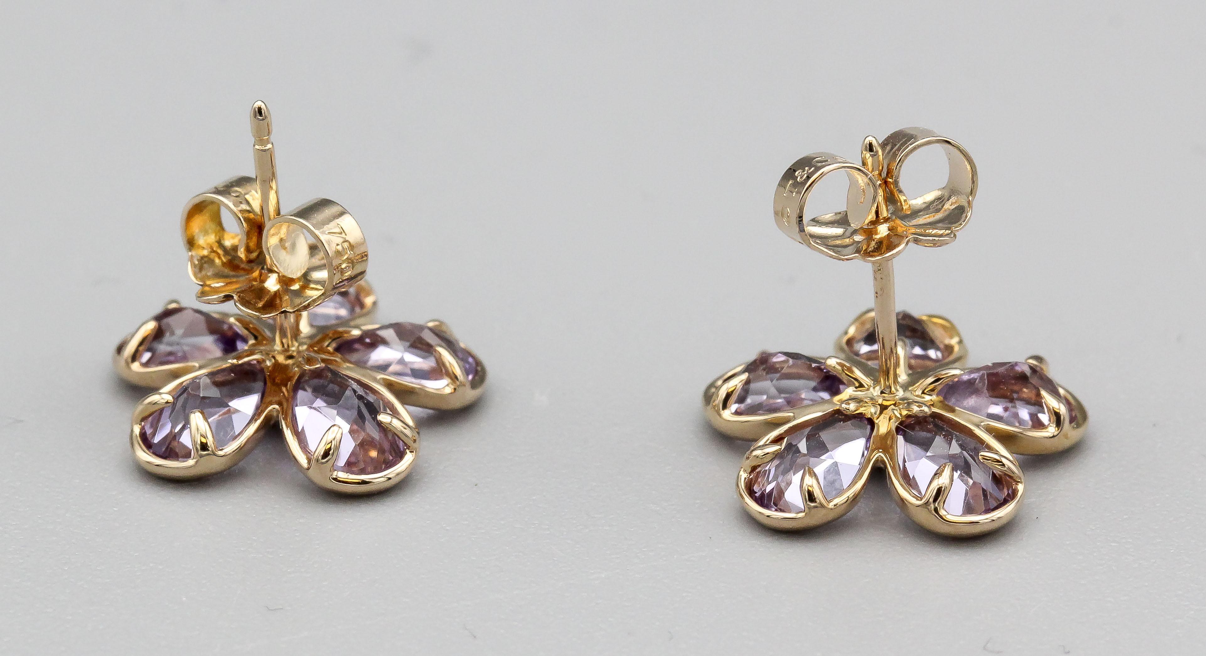 tiffany earrings flower