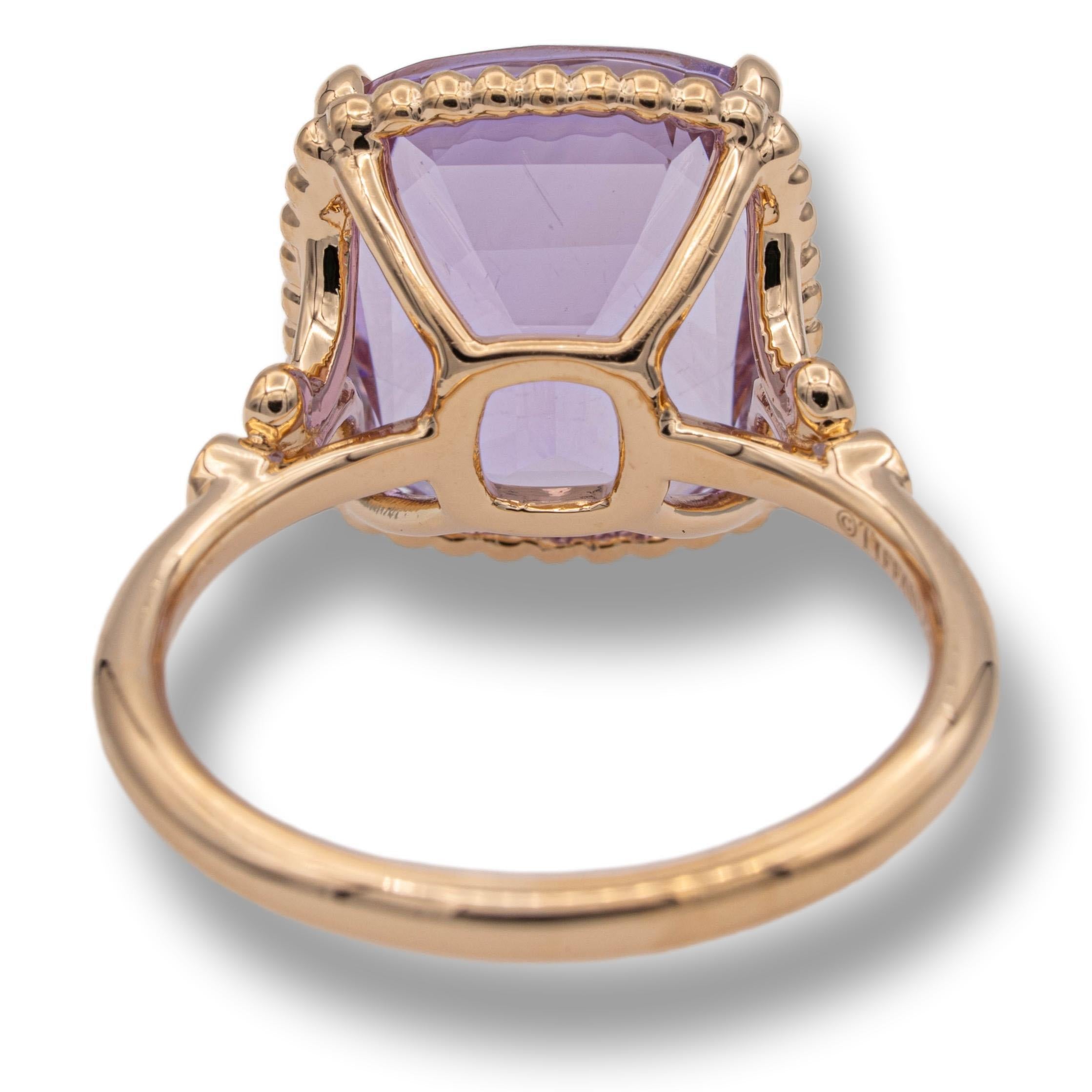 tiffany and co amethyst sparkler ring