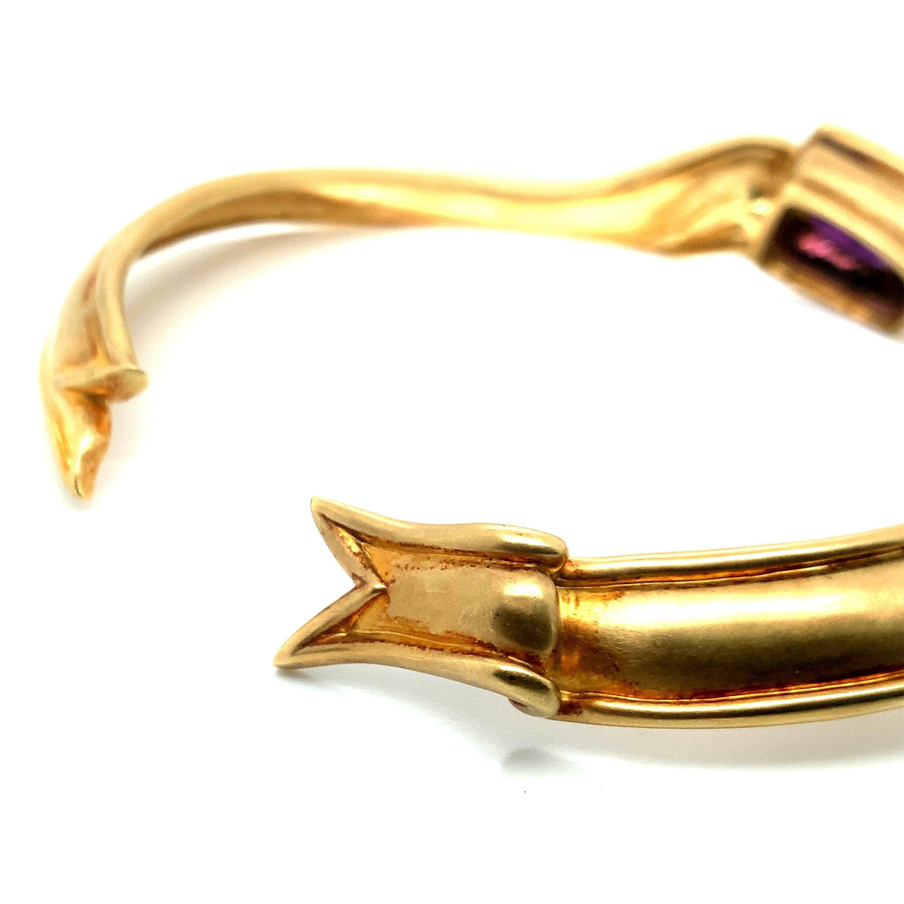Tiffany & Co. Amethyst-Gold-Halskette im Zustand „Hervorragend“ im Angebot in New York, NY