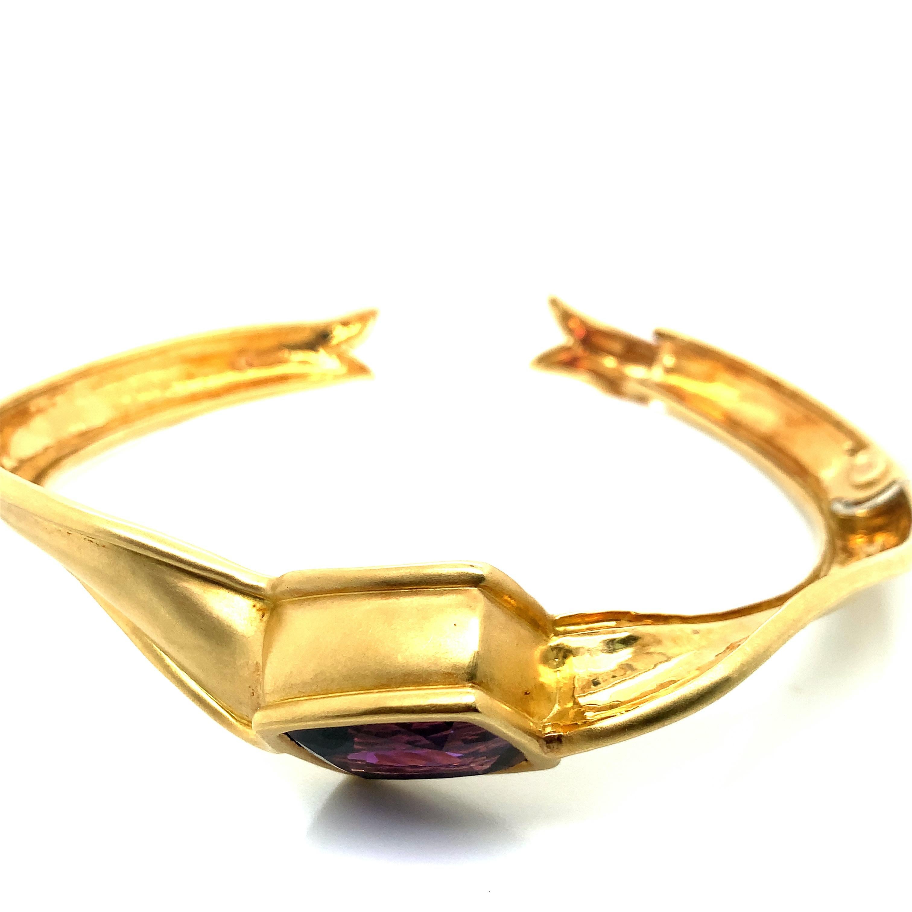 Tiffany & Co. Amethyst-Gold-Halskette im Angebot 2