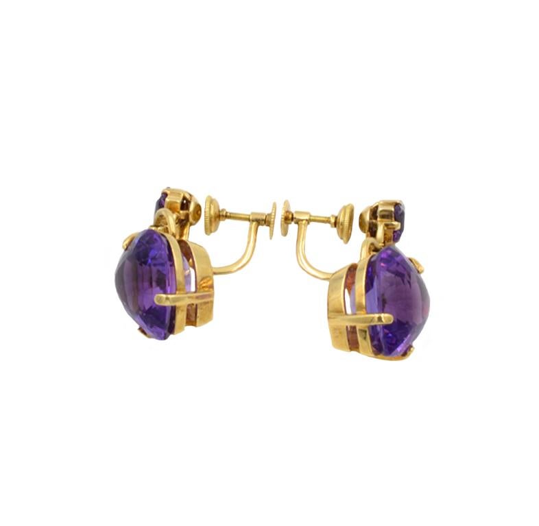 tiffany amethyst earrings