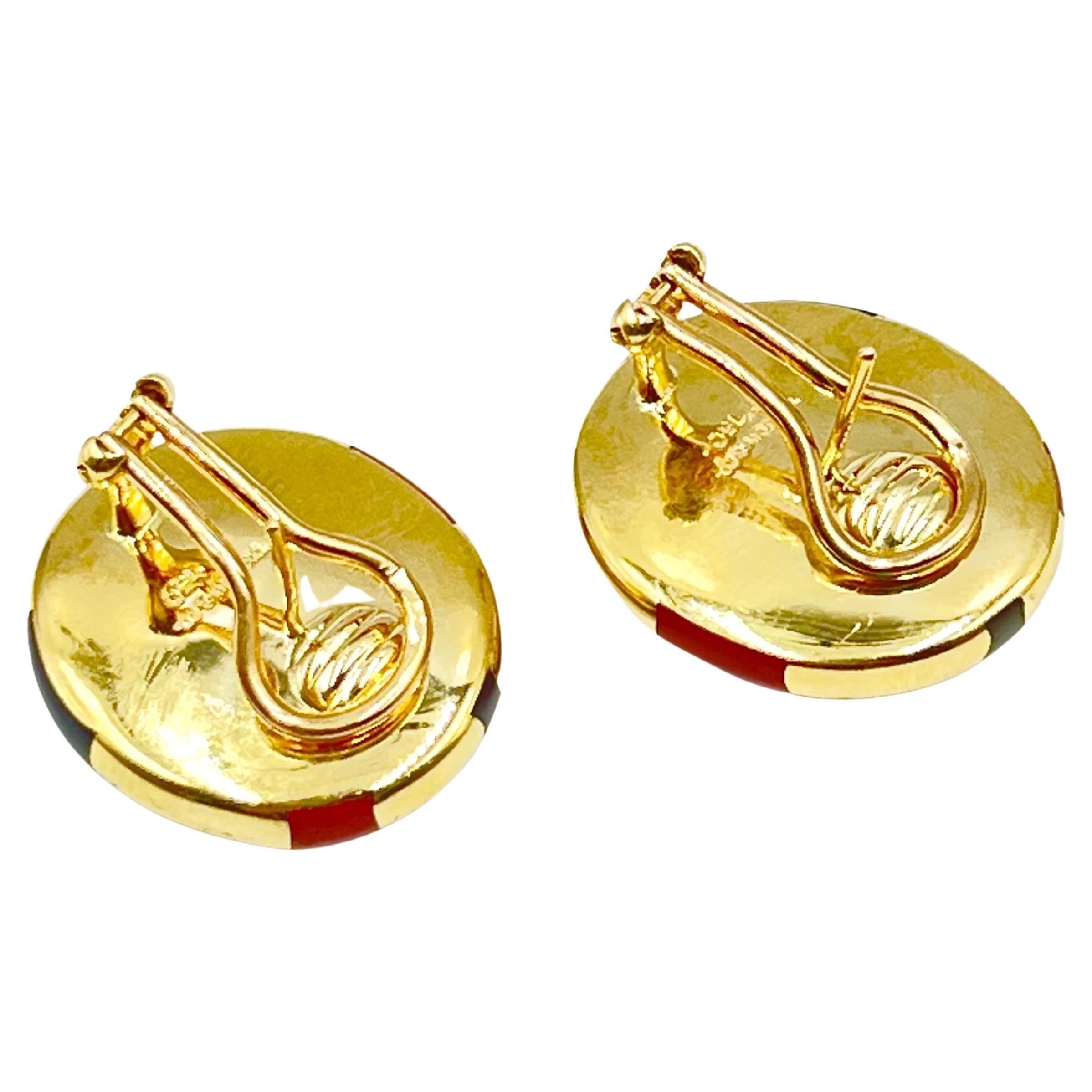 Tiffany & Co. Angela Cummings 18k Gold Multi-Gem Dot-Ohrringe (Moderne) im Angebot