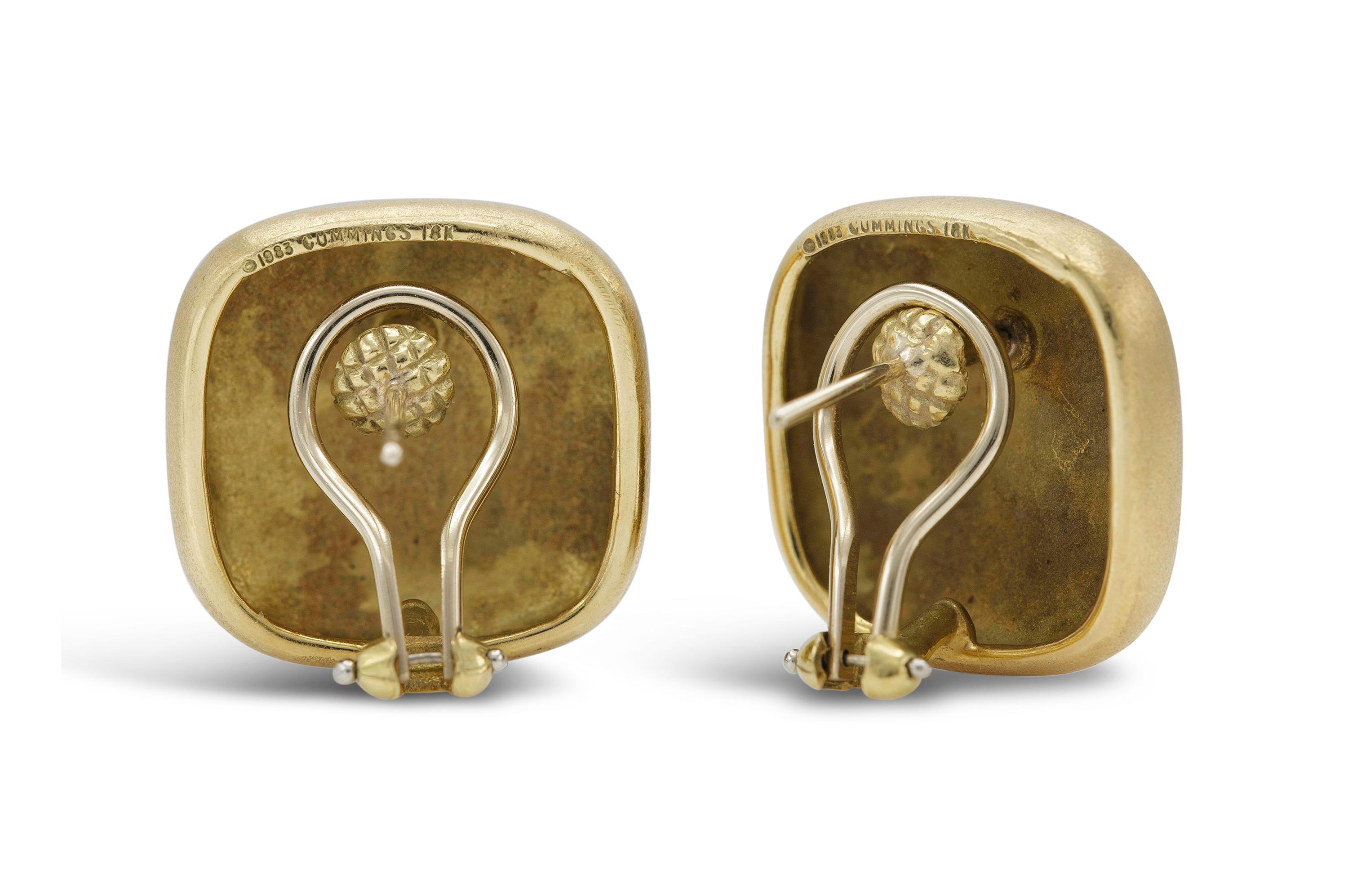 Tiffany & Co. Boucles d'oreilles en or Angela Cummings Pour femmes en vente
