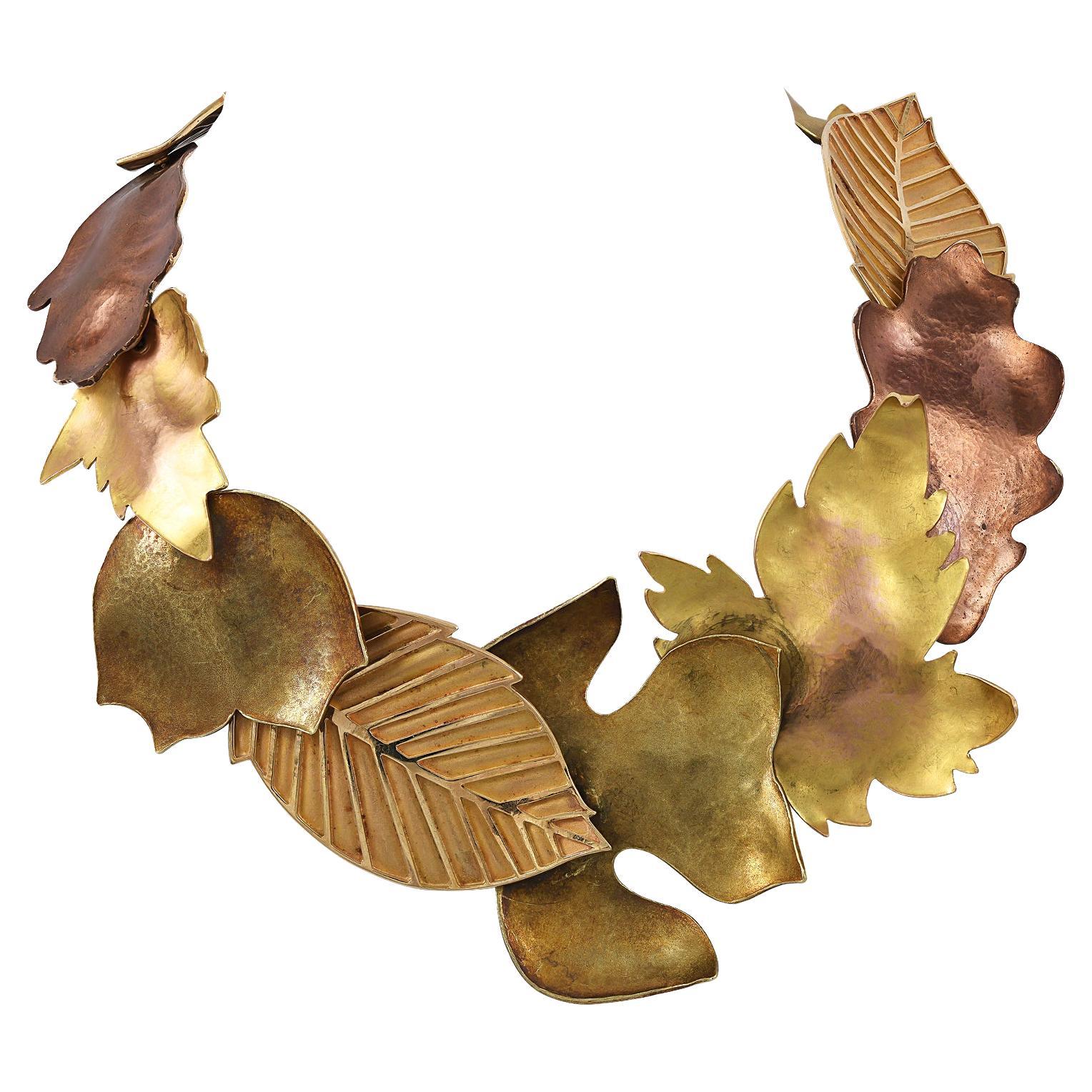 Tiffany and Co. Angela Cummings Gold 'Leaf' Necklace For Sale at 1stDibs |  tiffany and co ελλαδα, tiffany and co greece