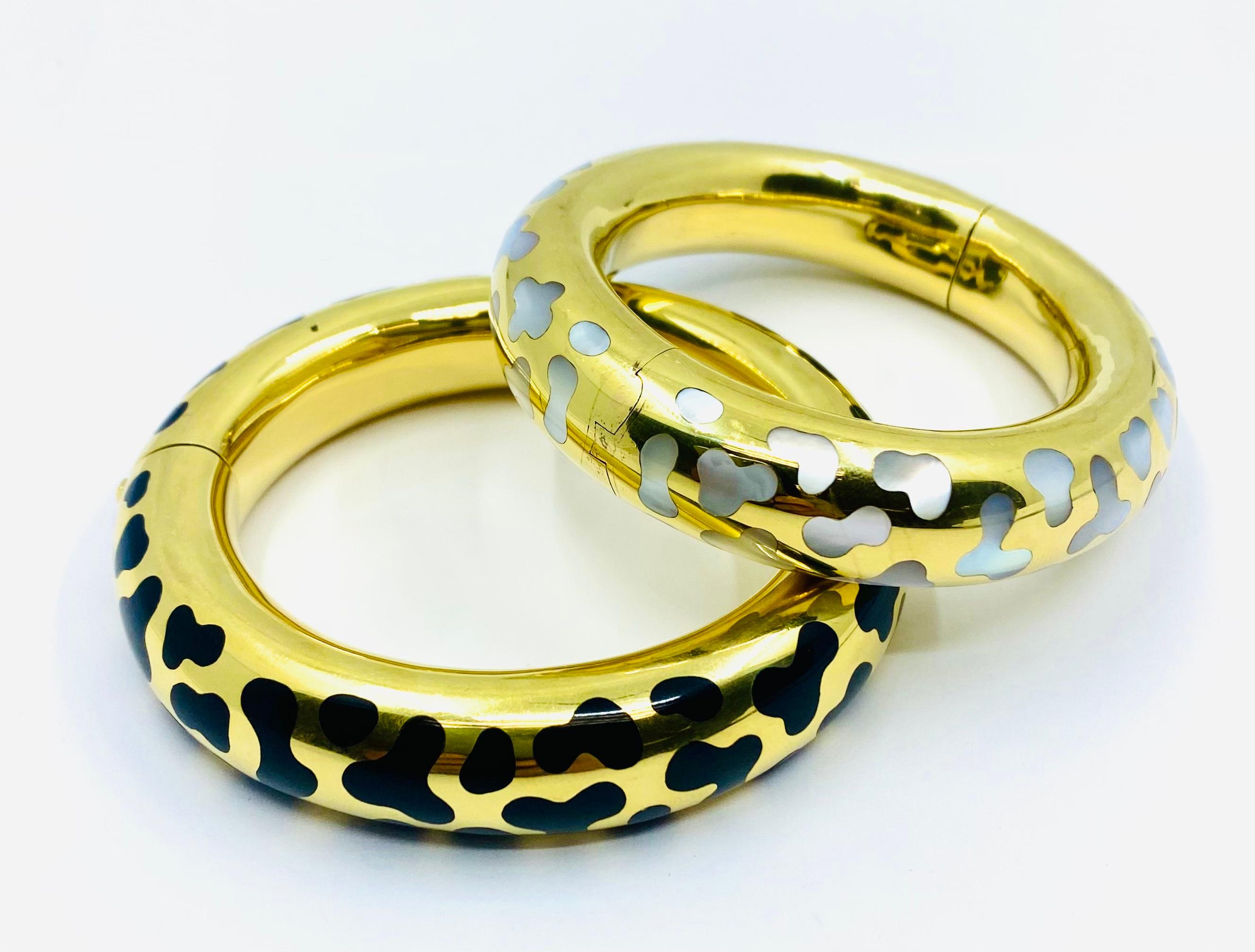 Tiffany & Co. Angela Cummings Positive and Negative Pair of Bangle Bracelets 6