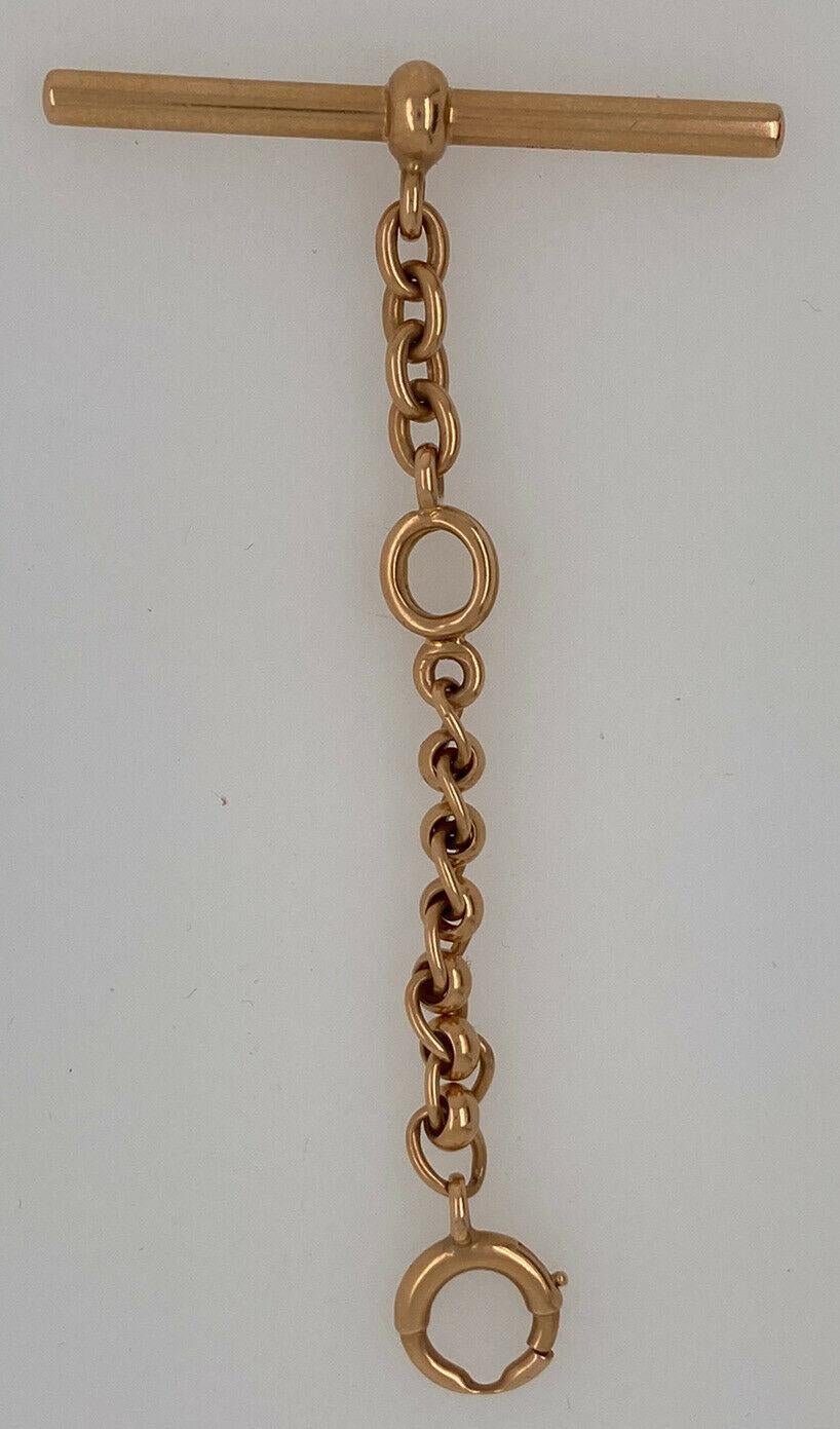 Tiffany & Co. Antique 14k Rose Gold Watch Chain Fob Connector Circa 1900s


Here is your chance to purchase a beautiful and highly collectible designer piece.  Truly a great piece at a great price! 

Weight: 10 grams

Dimensions: 3