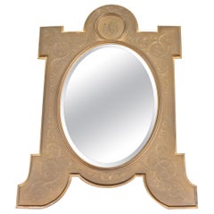 Tiffany & Co. Antique Art Deco Bronze Table Mirror