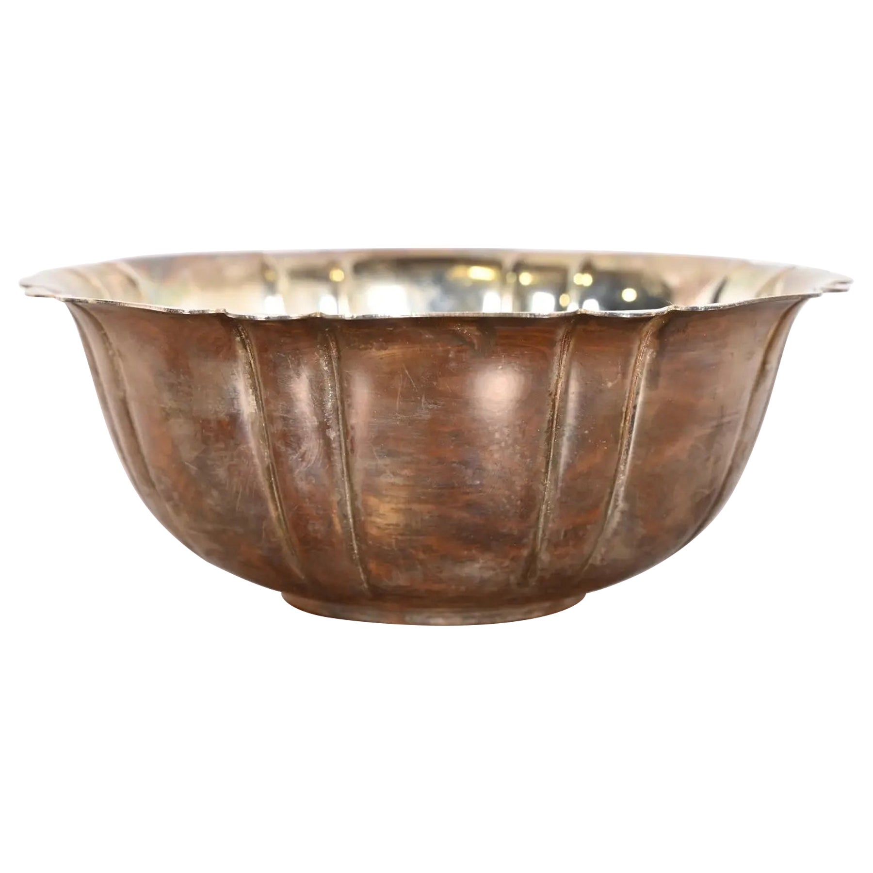 Tiffany & Co. Antique Art Deco Silverplate Bowl