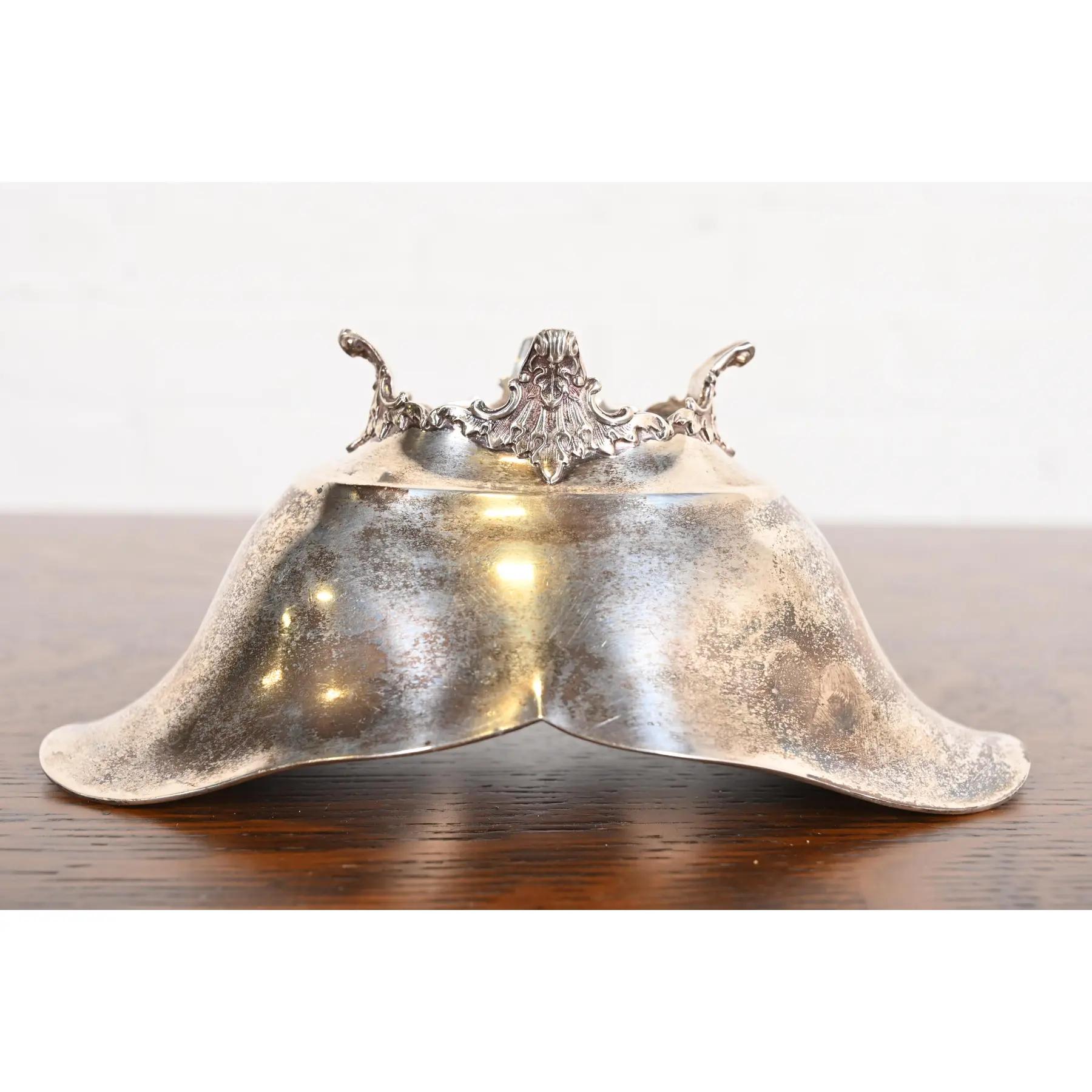 Tiffany & Co. Antique Art Deco Sterling Silver Gravy Boat 3