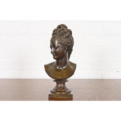 Tiffany & Co. Antique Bronze Bust of Diane De Poitiers