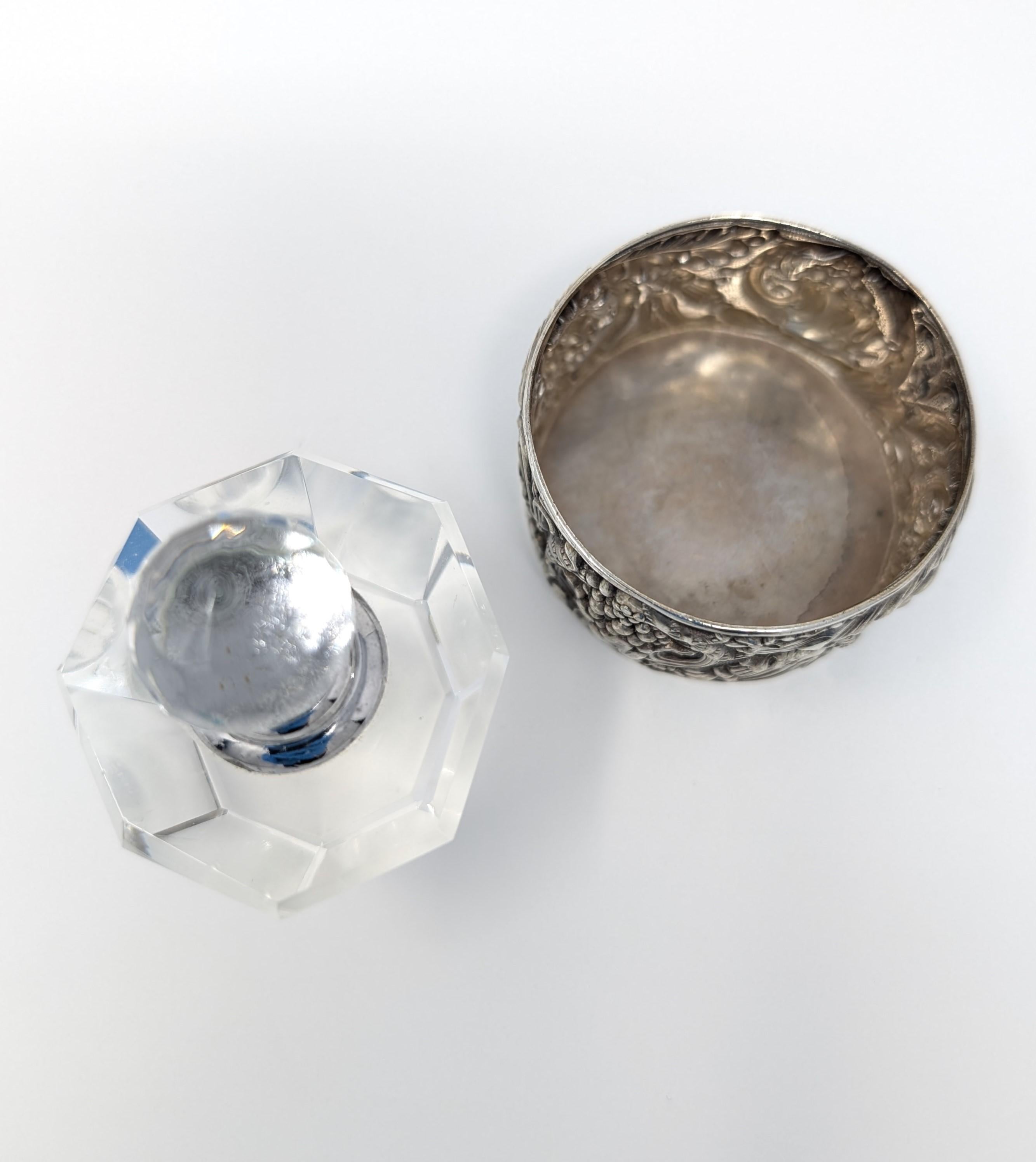 TIFFANY & CO. Antiguo cojín de alfiler soldado de plata de ley de los años 1870-90 Convertido Desconocido en venta