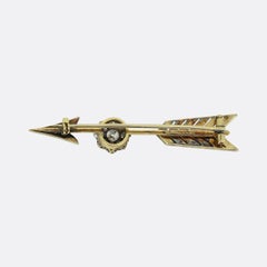 Tiffany & Co. Antique Diamond Arrow Brooch
