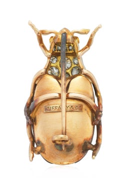 Tiffany & Co. Antique Garnet and Diamond Brooch