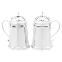 Tiffany & Co. Used Pair of American Sterling Silver Kitchen Peppers
