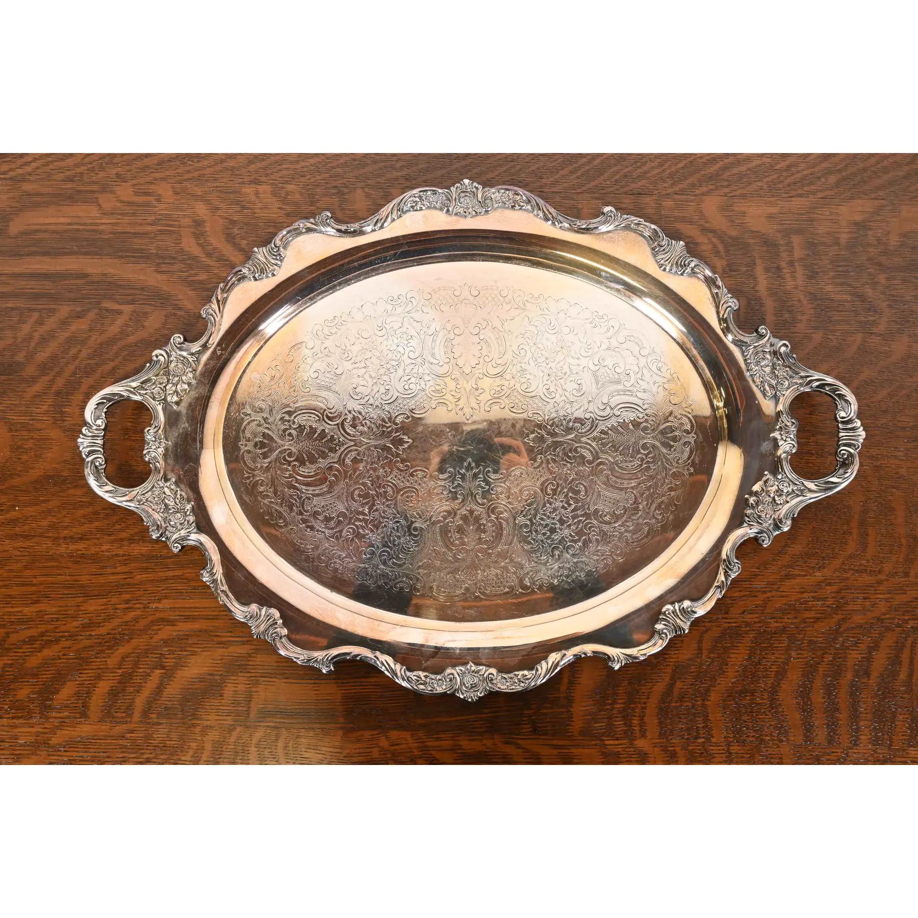 Tiffany & Co. Antique Victorian Silver Plate Coffee or Tea Service Set For Sale 6