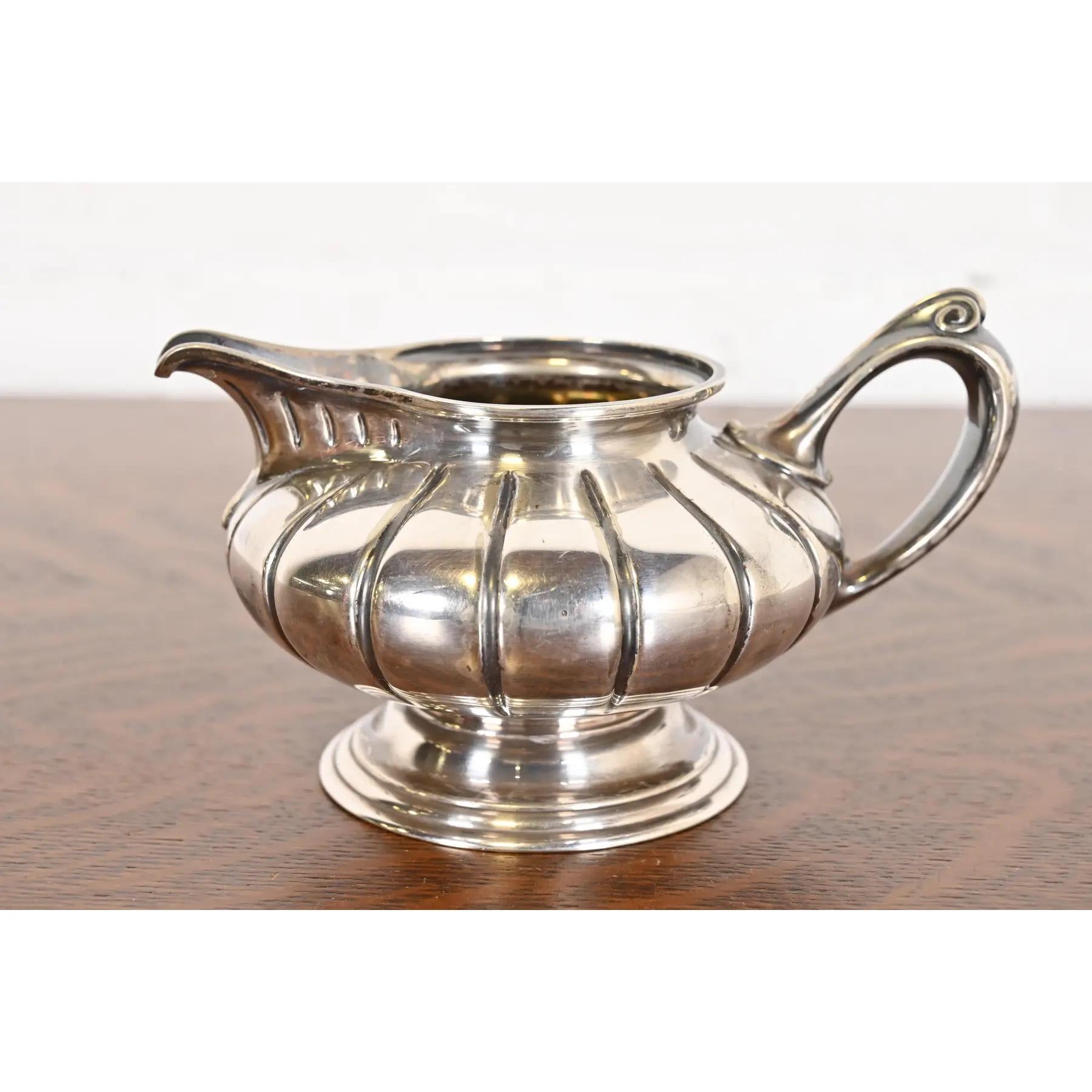 Tiffany & Co. Antiguo juego de café o té victoriano plateado en venta 1
