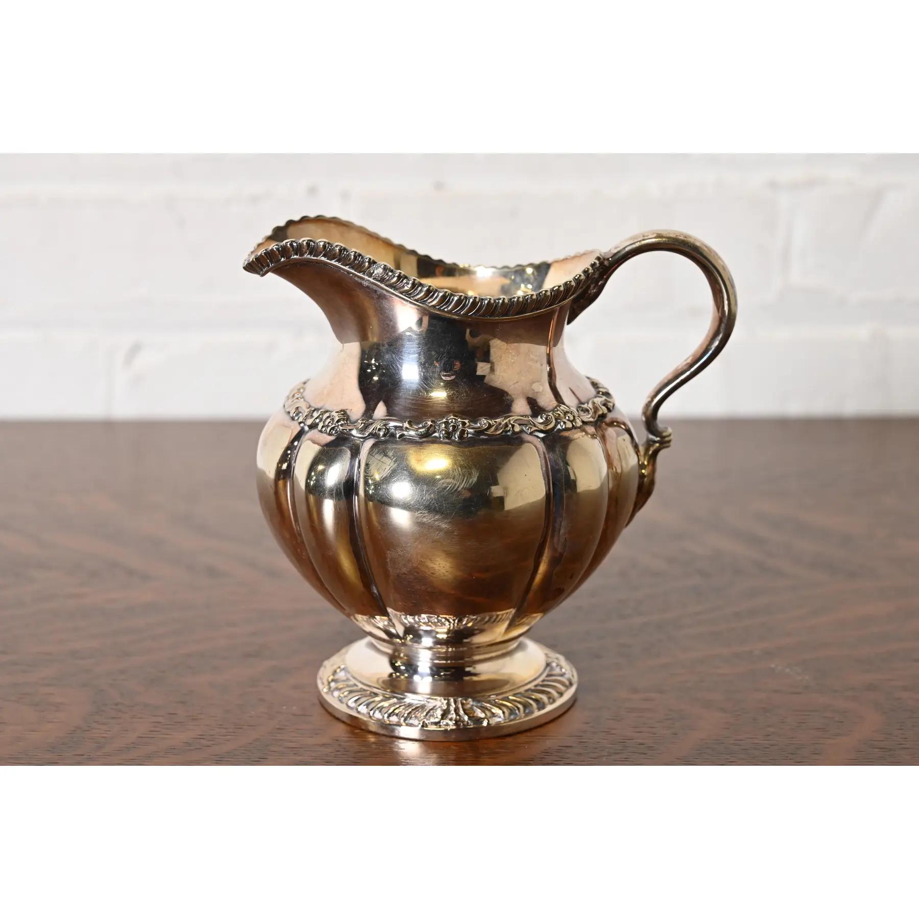 Tiffany & Co. Antique Victorian Silver Plate Coffee or Tea Service Set For Sale 4