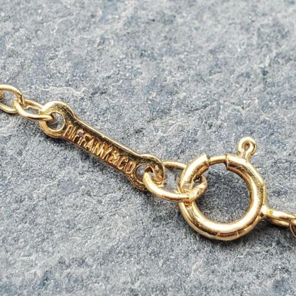 Tiffany & Co. Apfel-Anhänger Elsa Peretti 18k Gelbgold 30,5