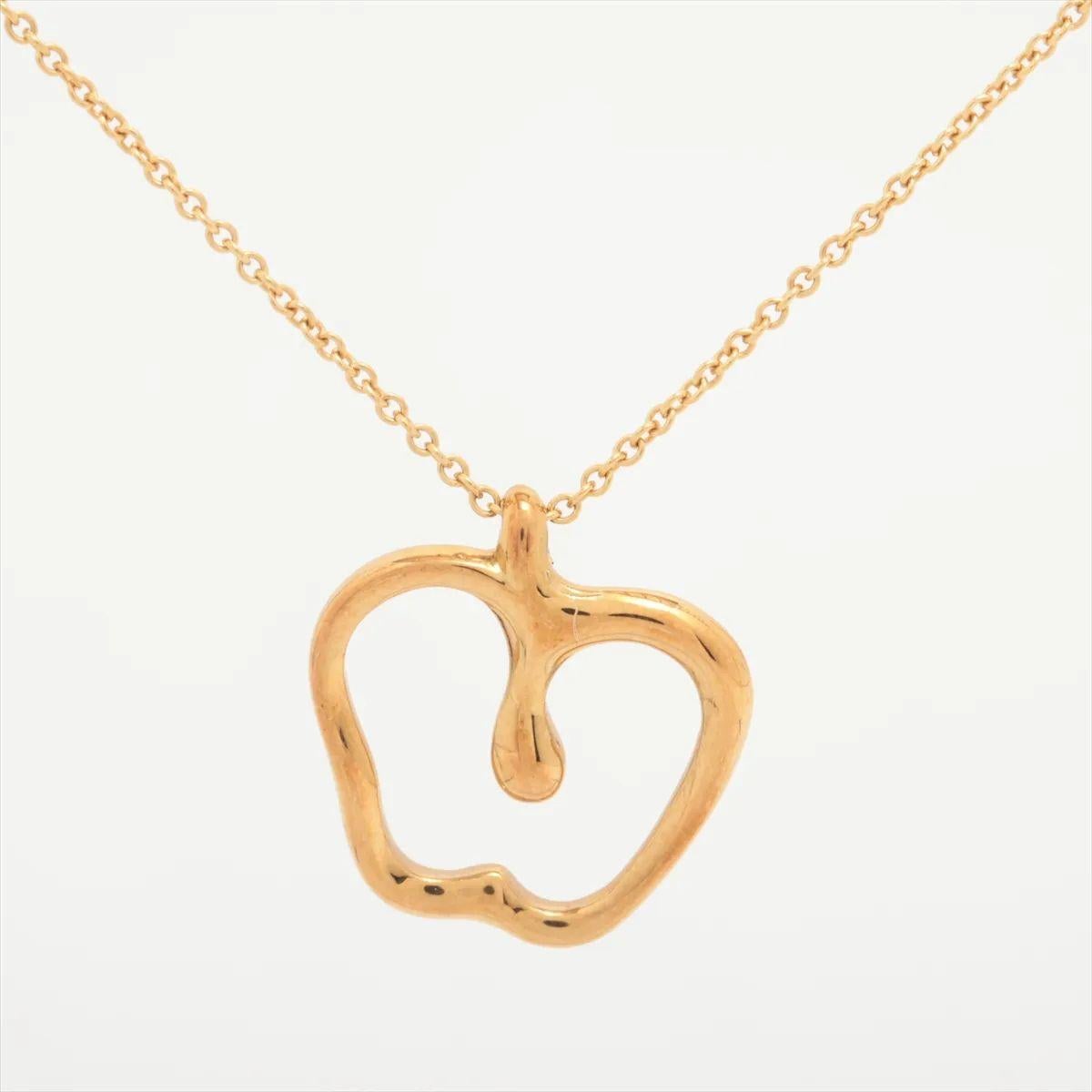 Tiffany & Co. Collier à pendentifs en forme de pomme Or jaune Bon état - En vente à Humacao, PR