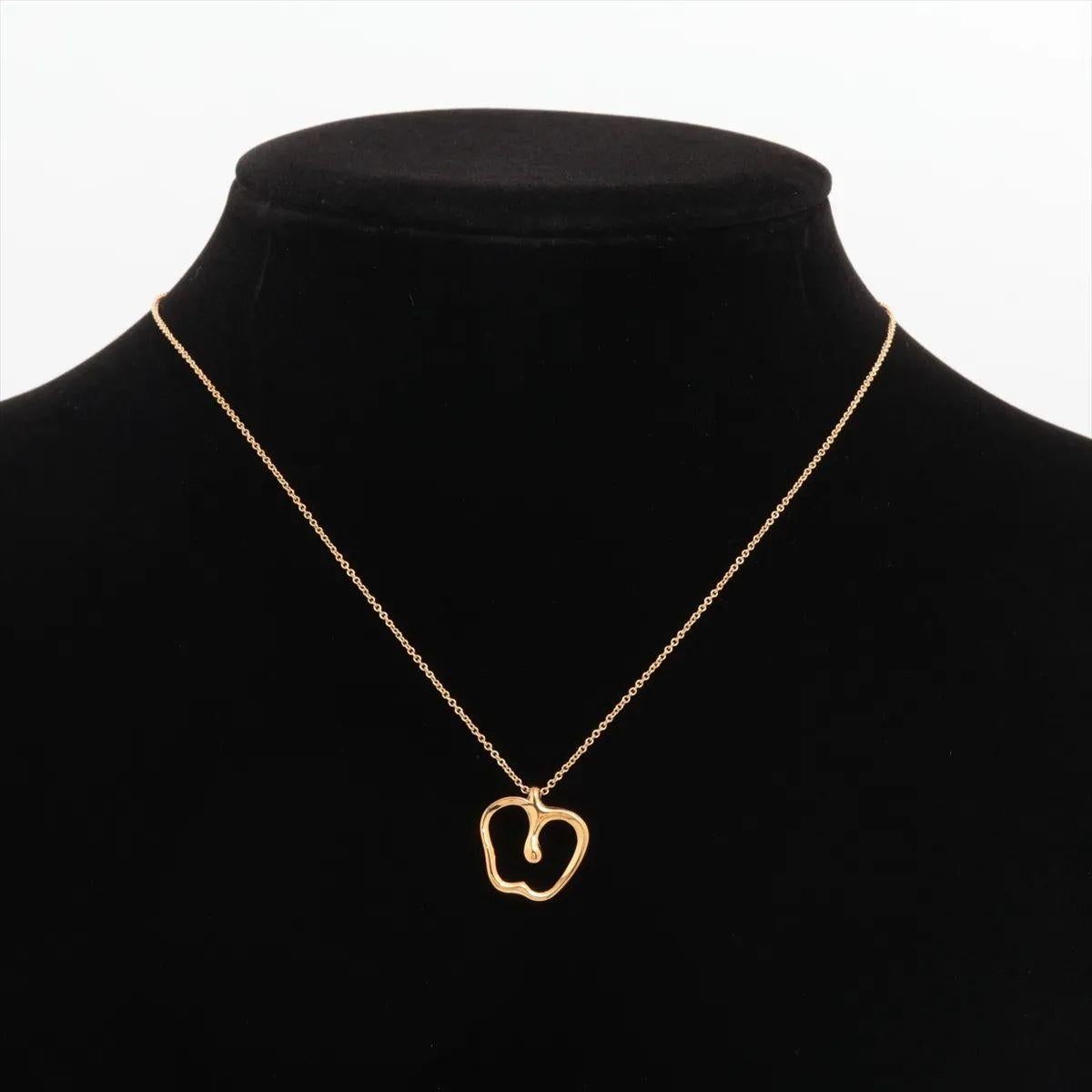 Tiffany & Co. Collier à pendentifs en forme de pomme Or jaune en vente 2