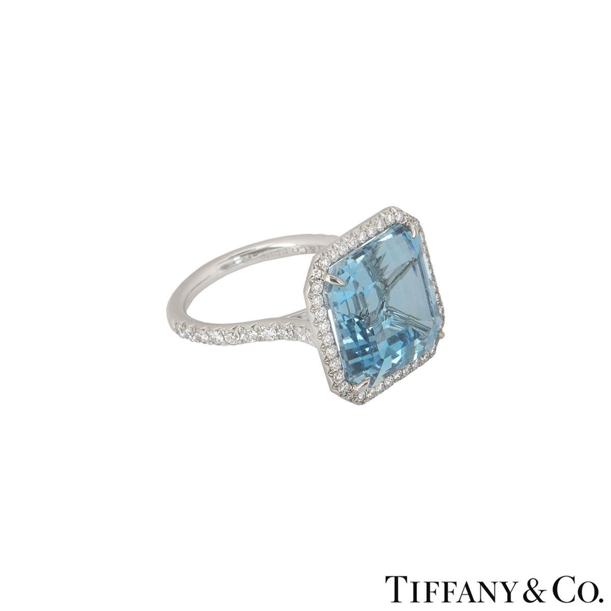 aquamarine engagement ring tiffany